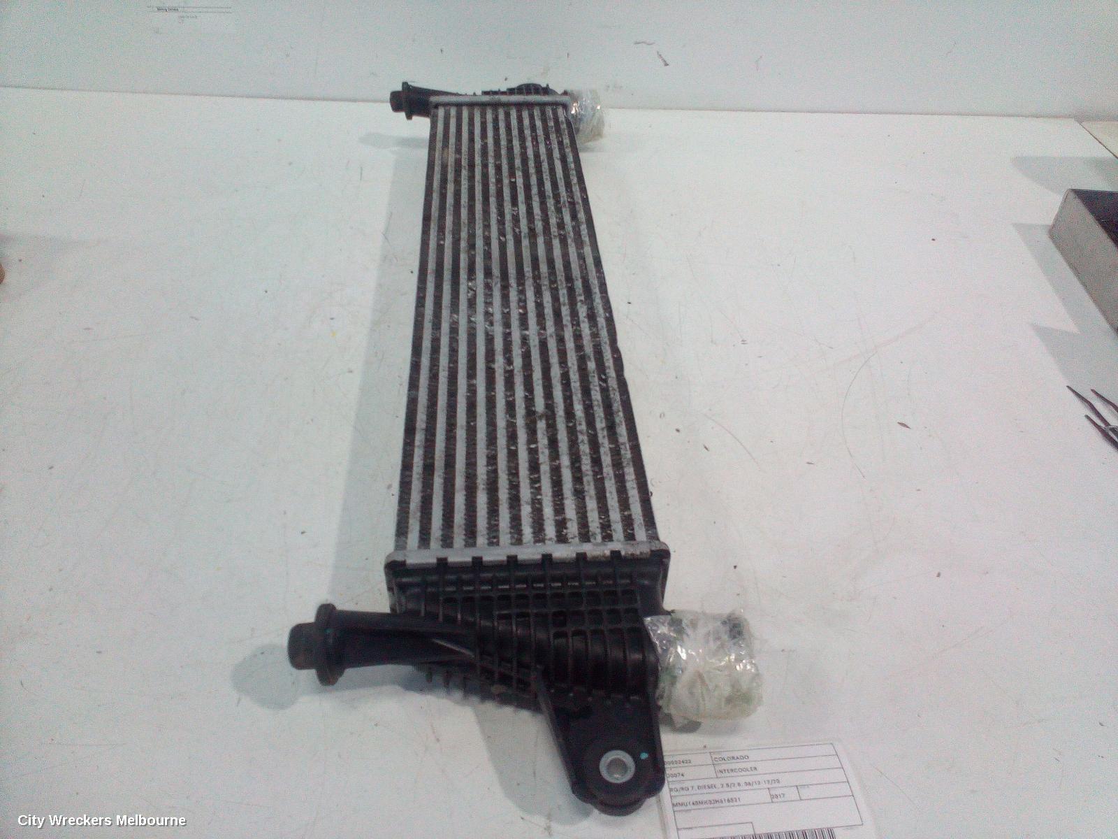 HOLDEN COLORADO INTERCOOLER, RG/RG 7, DIESEL, 2.5/2.8, 06/2012 - 12/2020 - Image 1