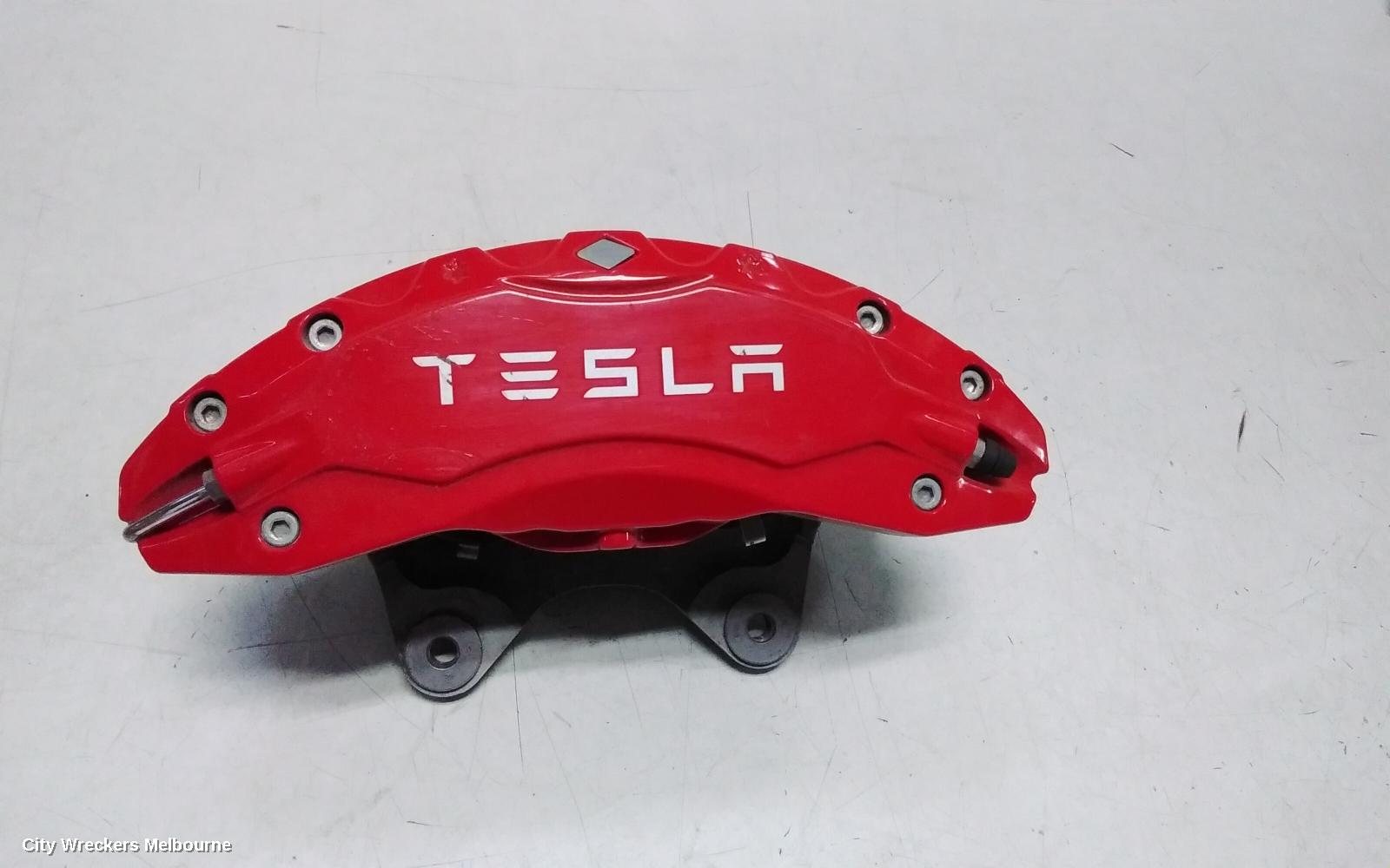 TESLA MODEL Y CALIPER, 1ST GEN, RH FRONT, PERFORMANCE TYPE, RED, 03/2022 ONWARDS - Image 2