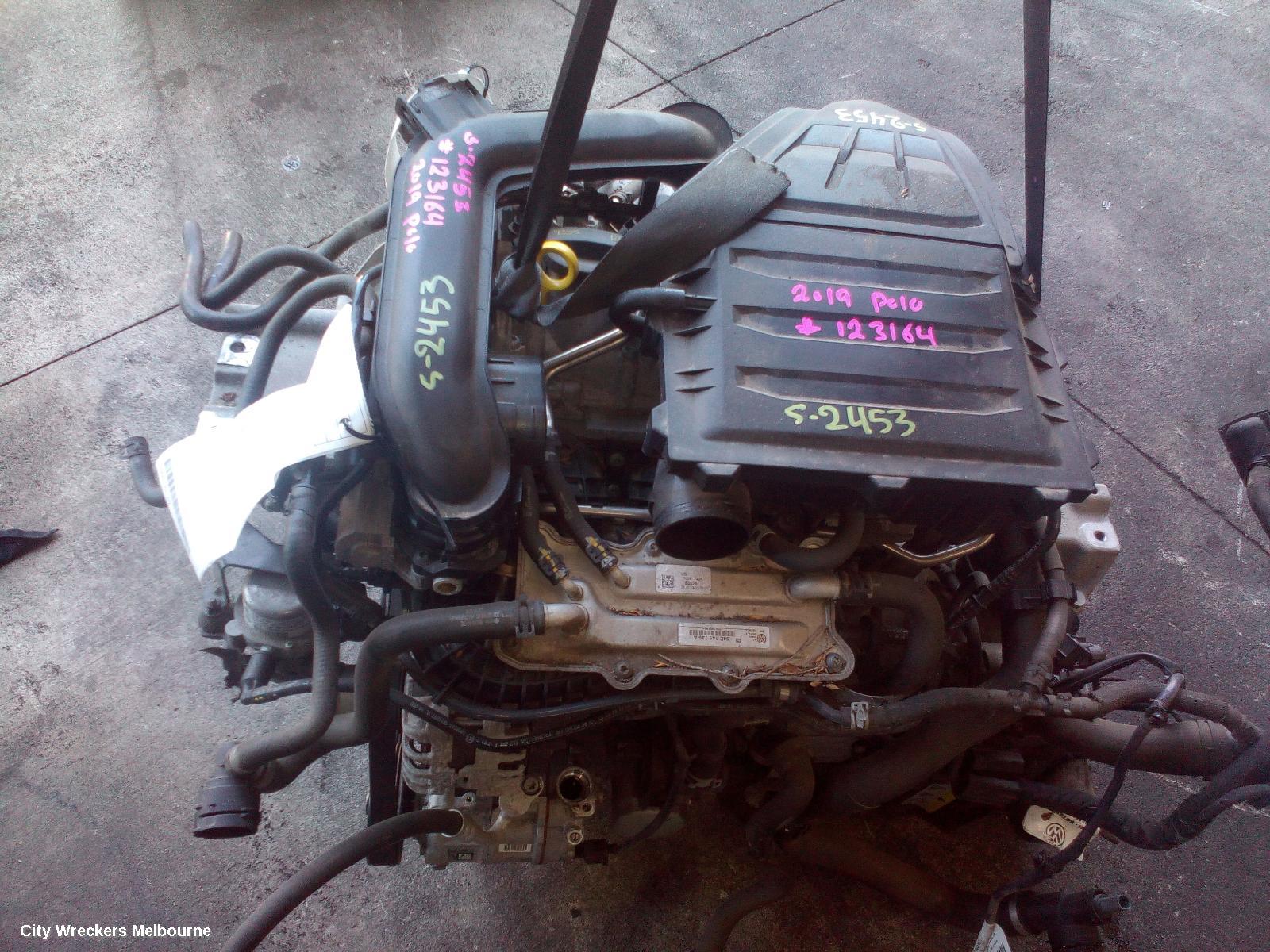 VOLKSWAGEN POLO ENGINE, PETROL, 1.0, TURBO, AW-AE, CHZL CODE, 09/2017 ONWARDS - Image 1