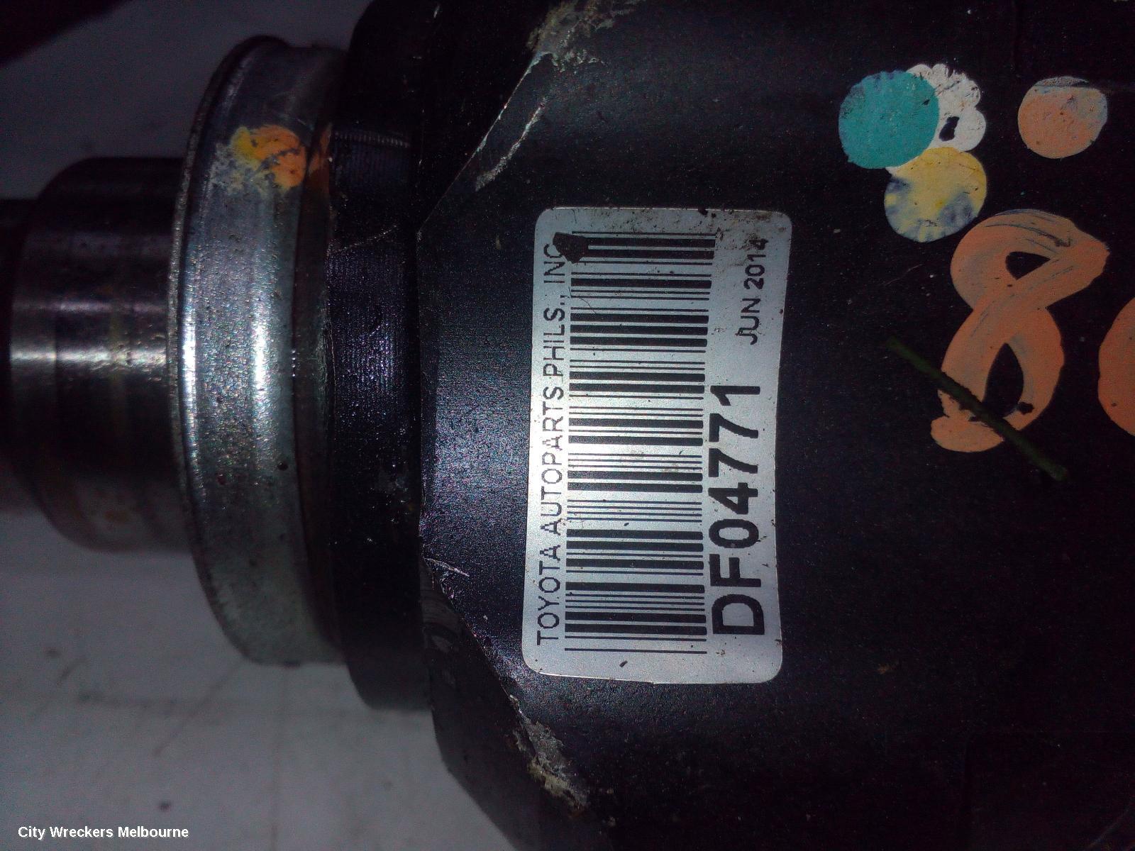 TOYOTA COROLLA RIGHT DRIVESHAFT, ZRE172R, SEDAN, AUTO/MANUAL T/M, 12/2013 - 06/2019 - Image 3