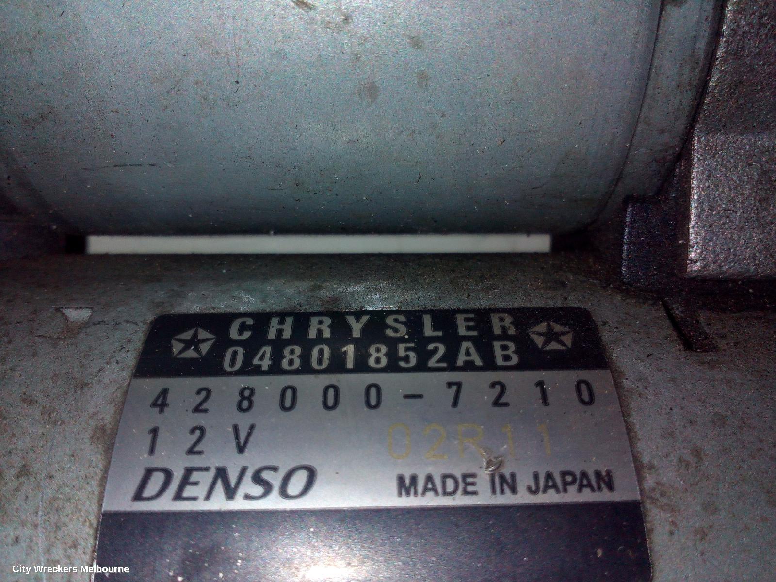 JEEP GRANDCHEROKEE STARTER, PETROL, 3.6, WK, 10/2010 - 03/2013 - Image 2