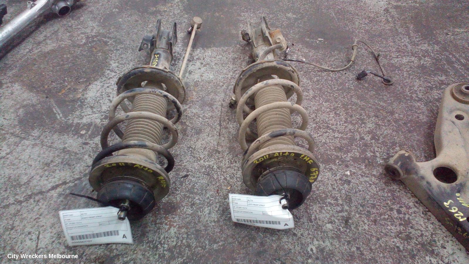 SUZUKI ALTO LEFT FRONT STRUT, GF, 07/2009 - 12/2014 - Image 2