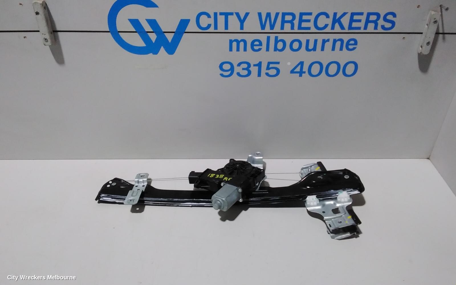 HOLDEN TRAX RIGHT FRONT WINDOW REG/MOTOR, TJ SERIES, 08/2013 - 12/2020 - Image 1