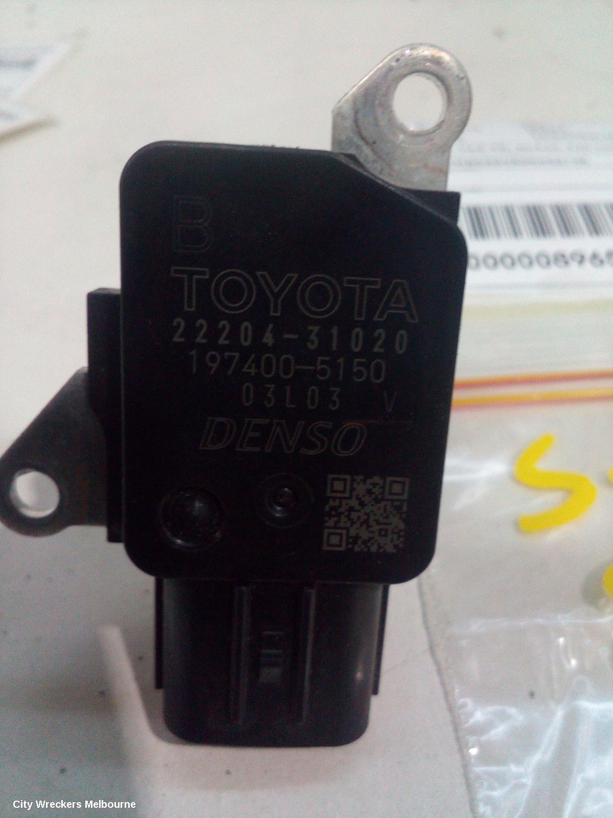 TOYOTA RAV4 AIR FLOW METER, 2.4, 2AZ-FE, ACA33, P/N 2220431020/202220431010, 11/2005 - 11/2012 - Image 2