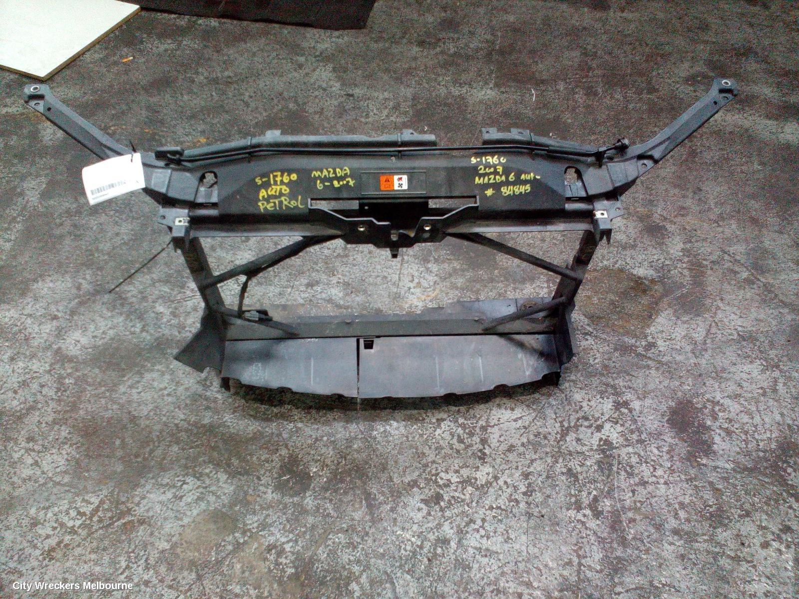 MAZDA 6 RADIATOR SUPPORT, GG/GY, PLASTIC- BOLTS ON, 09/2002 - 01/2008 - Image 1