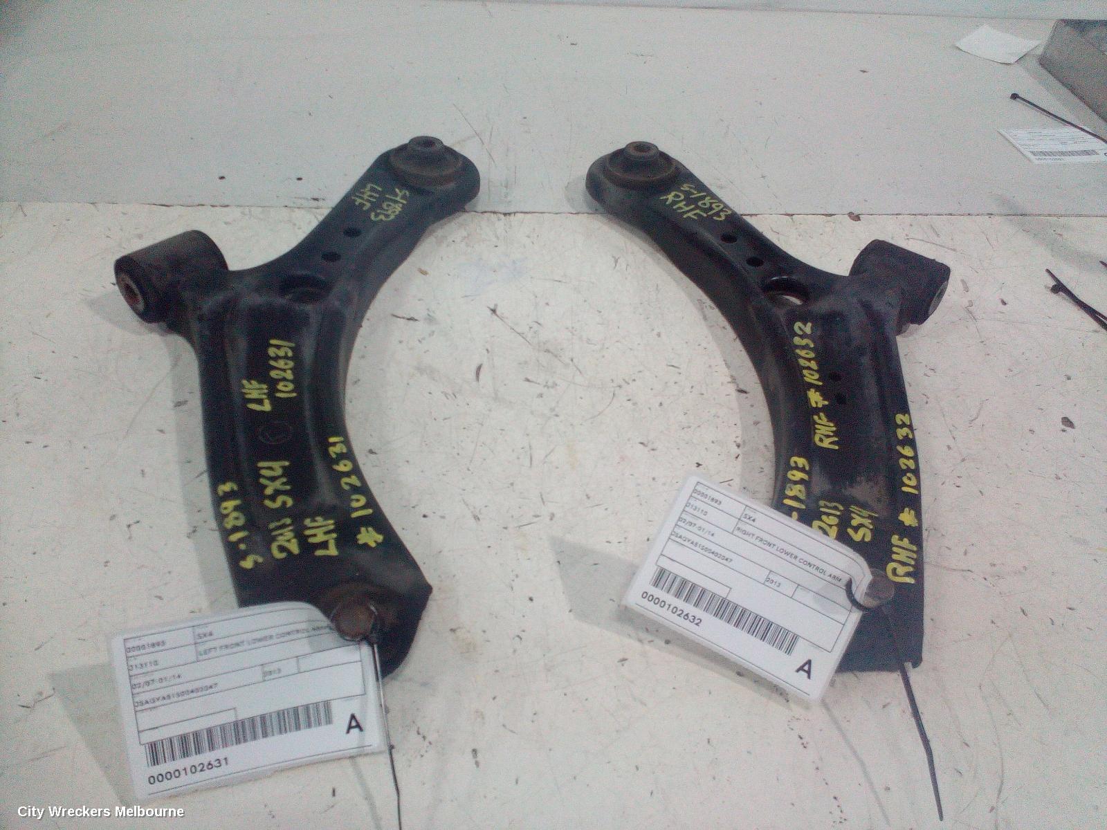 SUZUKI SX4 LEFT FRONT LOWER CONTROL ARM, 01/2007 - 01/2014 - Image 3