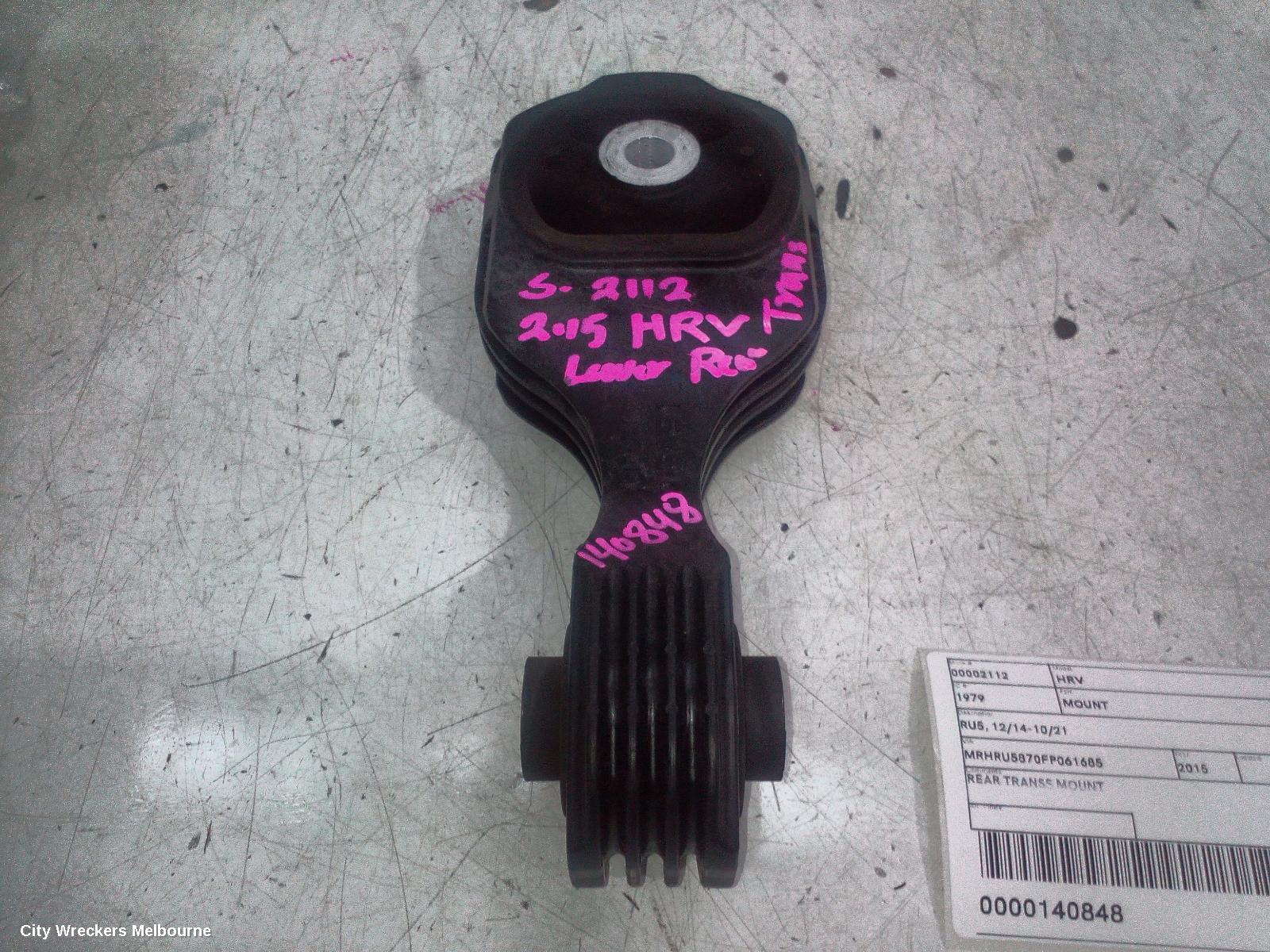 HONDA HRV MOUNT, RU, 12/2014 - 10/2021 - Image 1