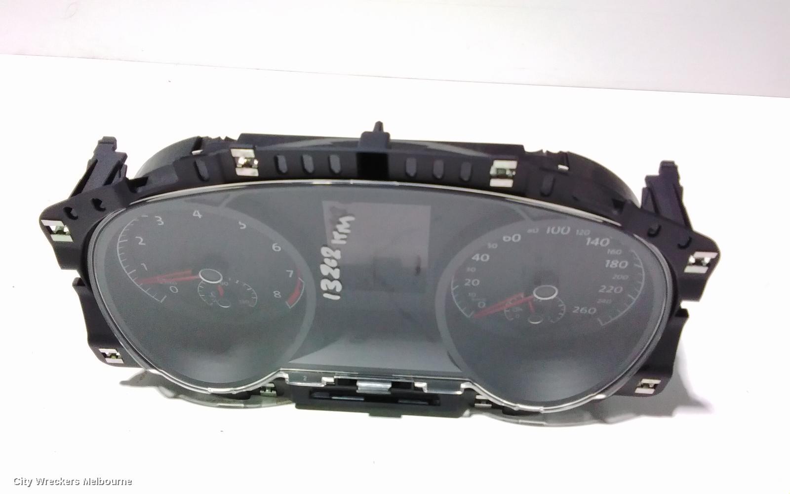 VOLKSWAGEN GOLF INSTRUMENT CLUSTER, INSTRUMENT CLUSTER (MFD PLUS), PETROL, BASE/COMFORTLINE/TRENDLINE, GEN 7, 03/2017 - 08/2020 - Image 1