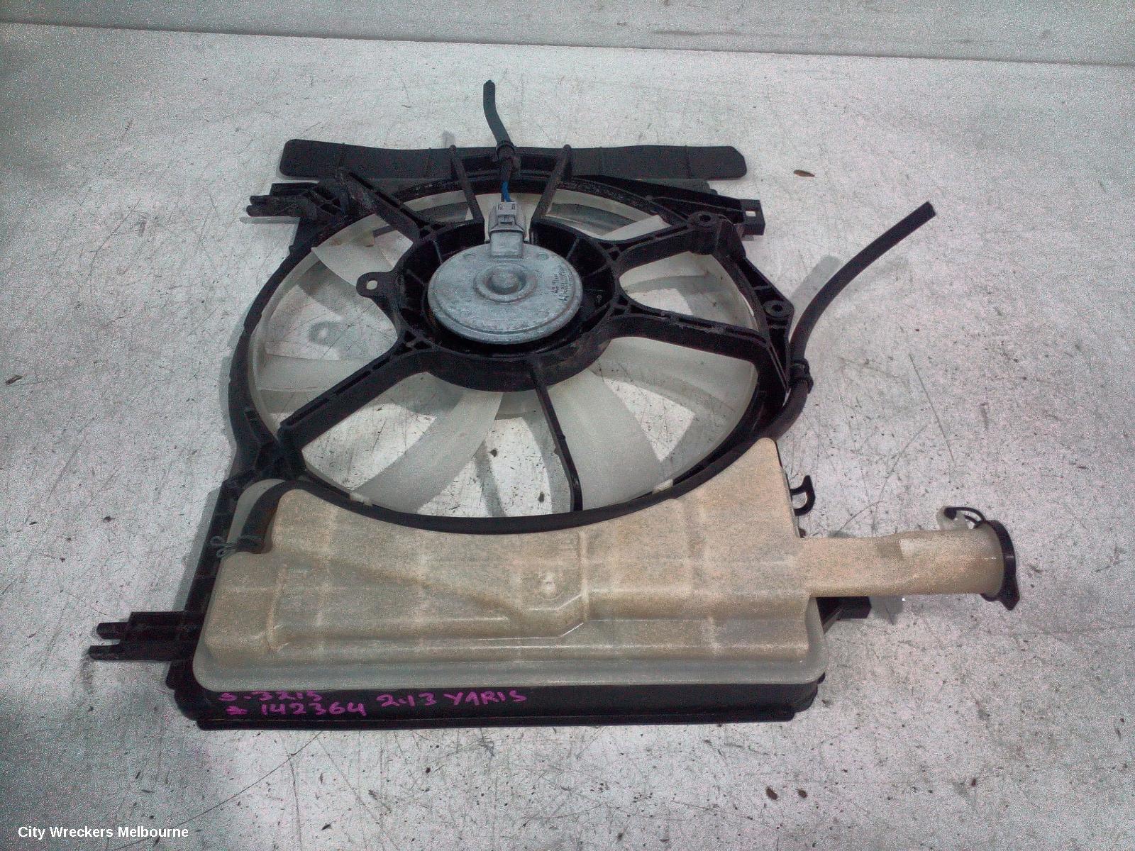 TOYOTA YARIS FAN, RADIATOR FAN, 1.3, PETROL, 2NZ, NCP13#, 08/2011 - 01/2020 - Image 2