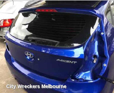 HYUNDAI ACCENT BOOTLID/TAILGATE, RB, TAILGATE, NON SPOILER, NON KEYLESS ENTRY TYPE, 07/2011 - 08/2014 - Image 1