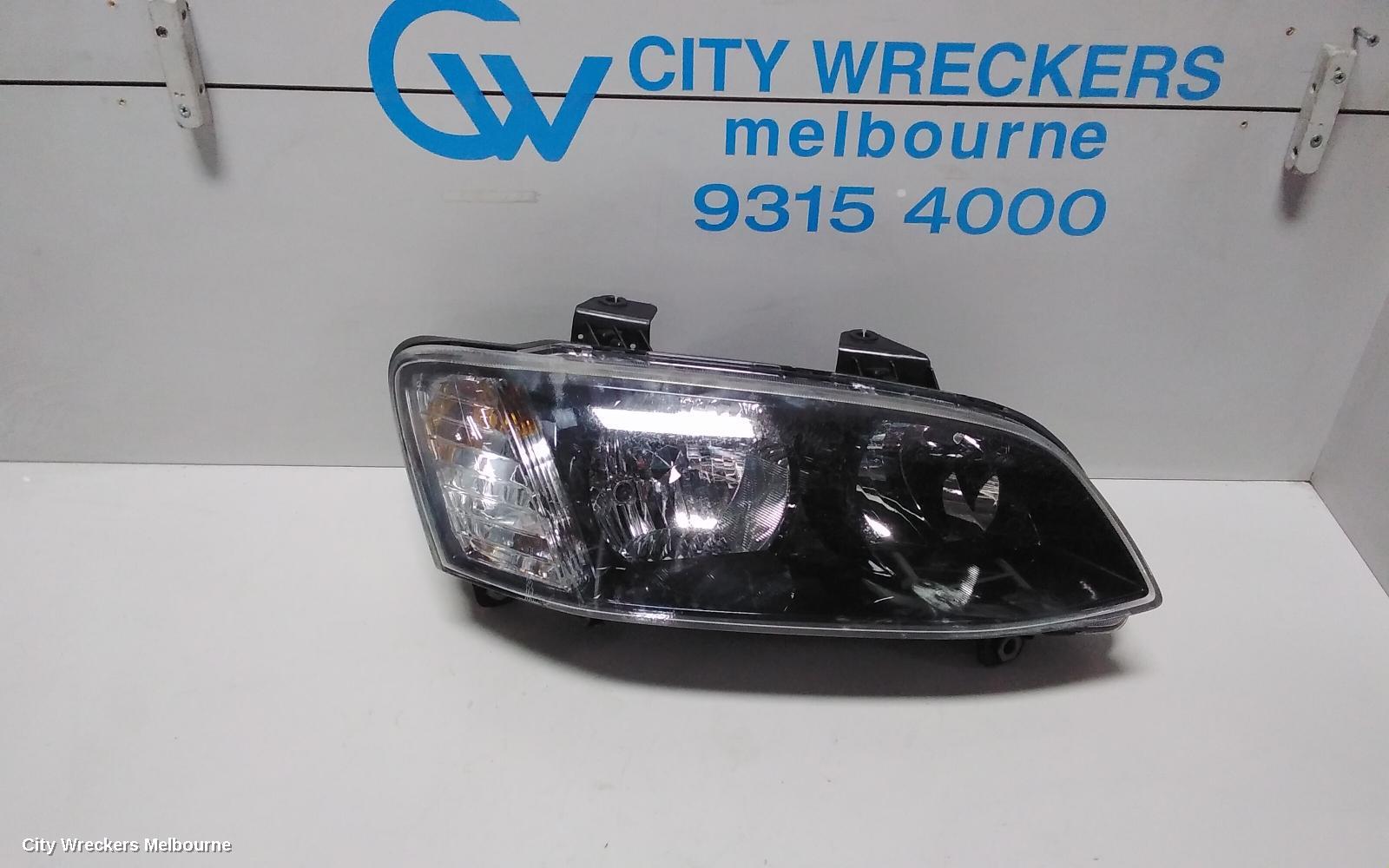HOLDEN COMMODORE RIGHT HEADLAMP, VE SII, SS/SV6/OMEGA, BLACK INSERT TYPE, 09/2010 - 04/2013 - Image 1