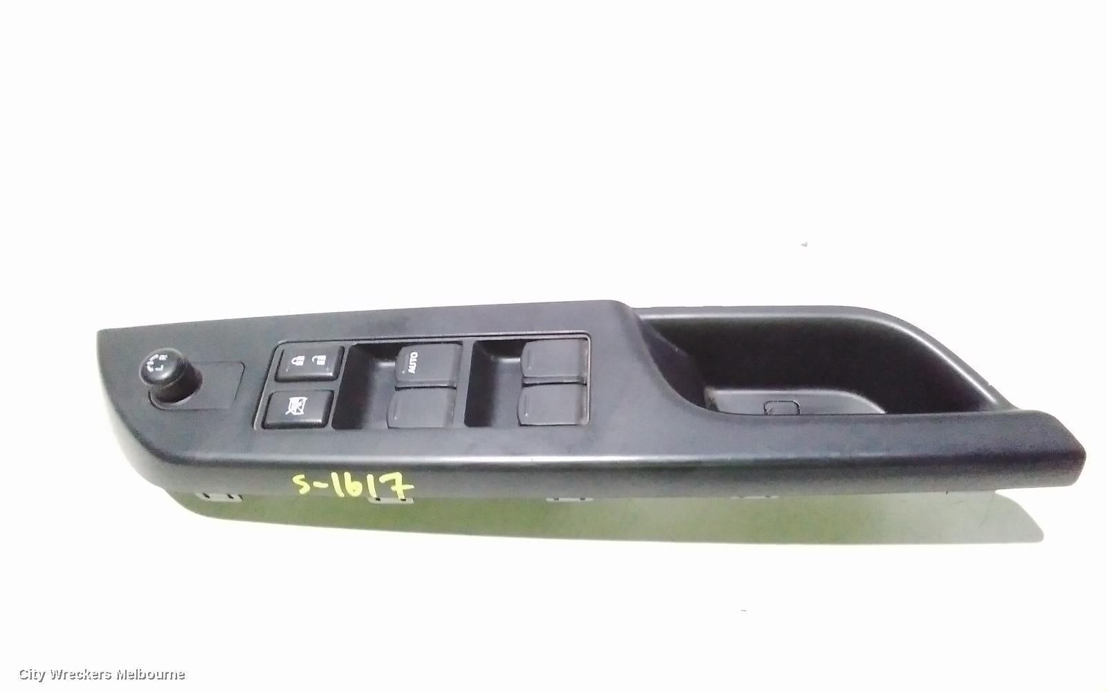 SUZUKI SWIFT PWR DR WIND SWITCH, RH FRONT (MASTER SWITCH), FZ, 18 PIN TYPE, 08/2010 - 03/2017 - Image 1