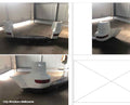 MITSUBISHI OUTLANDER REAR BUMPER, ZG, NON PARK SENSOR TYPE, 11/2006 - 09/2009 - Image 1