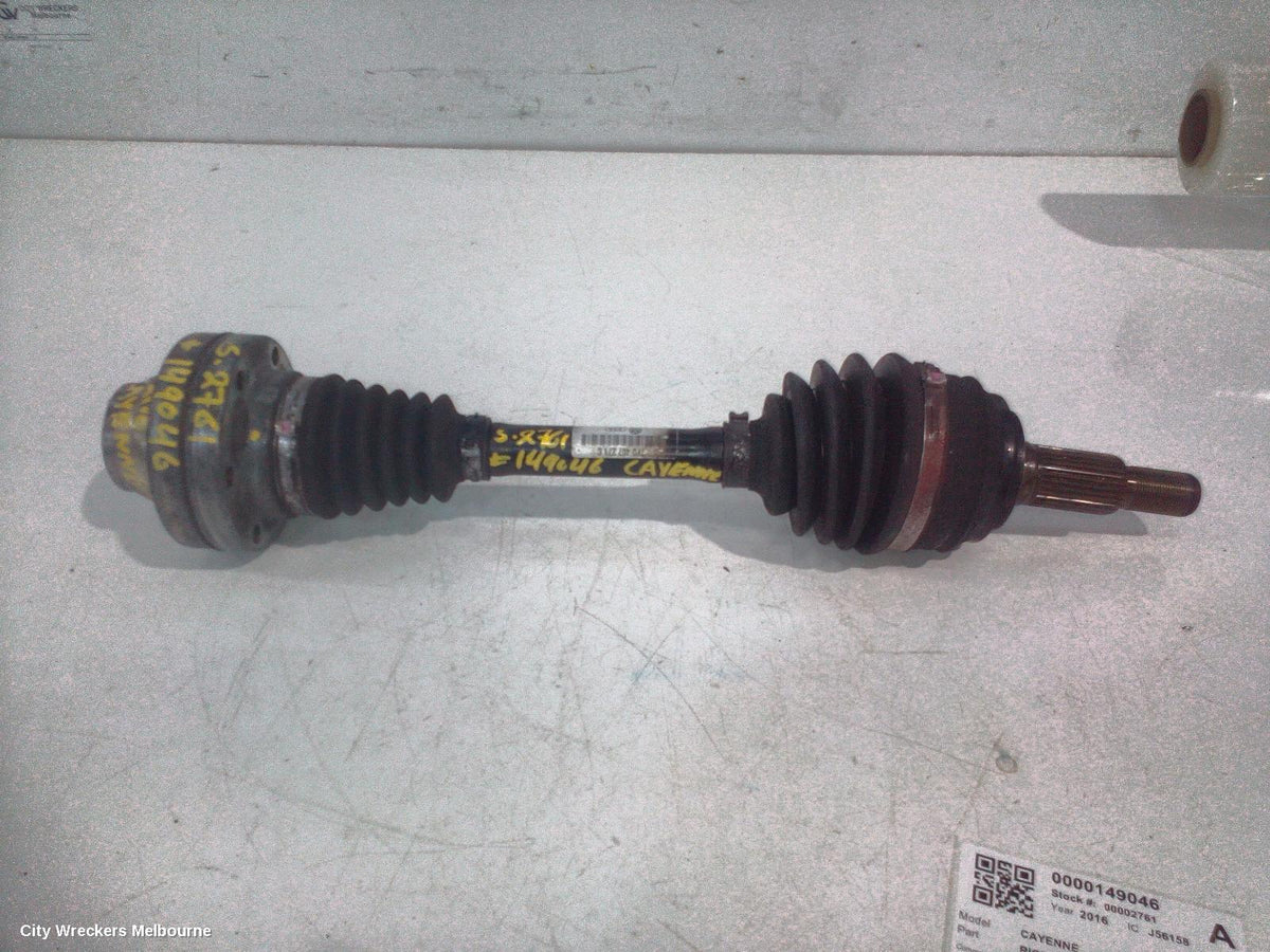 PORSCHE CAYENNE RIGHT DRIVESHAFT, FRONT, DIESEL, 3.0, 92A, 07/2010 - 04/2018 - Image 3
