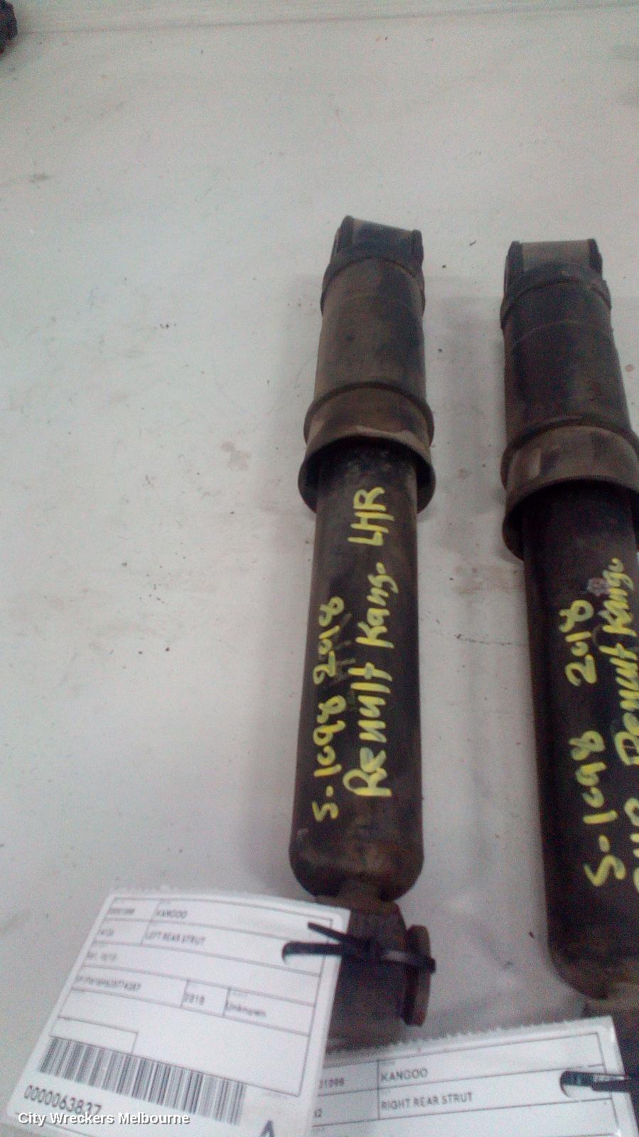 RENAULT KANGOO LEFT REAR STRUT, X61, 10/2010 - 02/2022 - Image 1