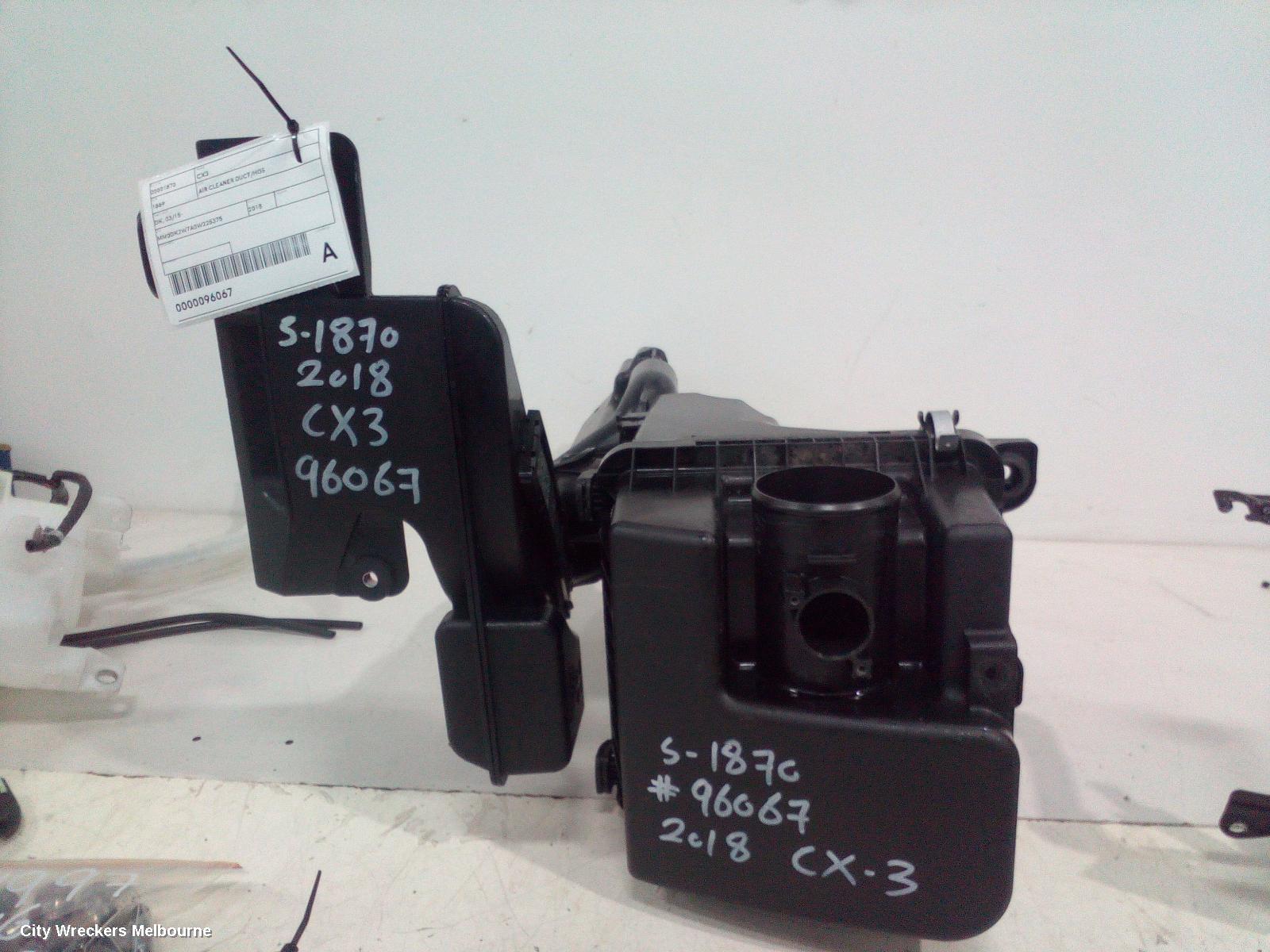 MAZDA CX3 AIR CLEANER DUCT/HOS, DK, 03/2015 ONWARDS - Image 2