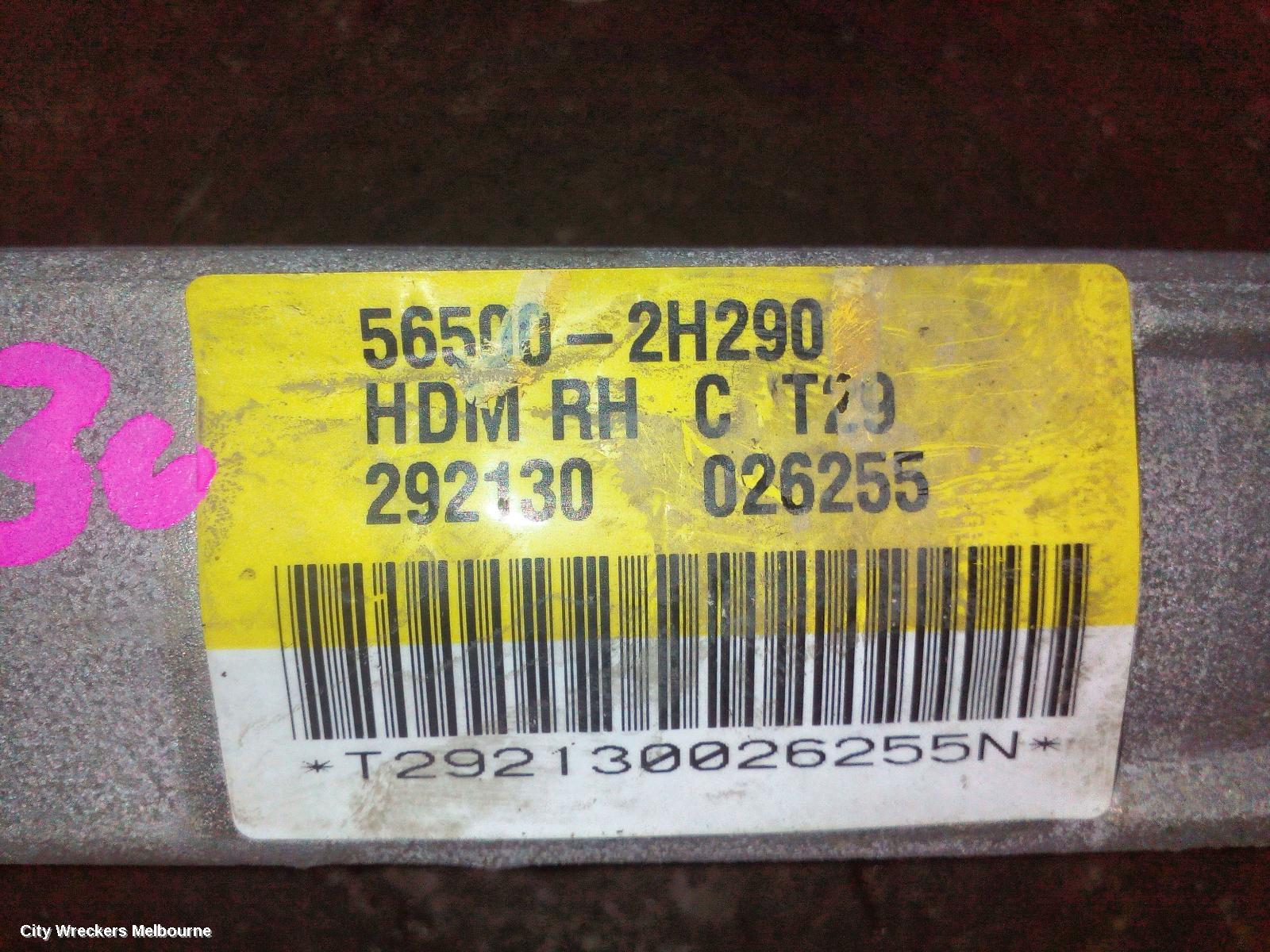 HYUNDAI I30 STEERING BOX/RACK, FD, 09/2007 - 04/2012 - Image 3