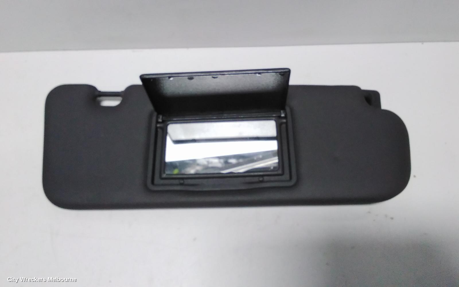HOLDEN COMMODORE SUNVISOR, VE, LH SIDE, DARK GREY, 08/2006 - 04/2013 - Image 3