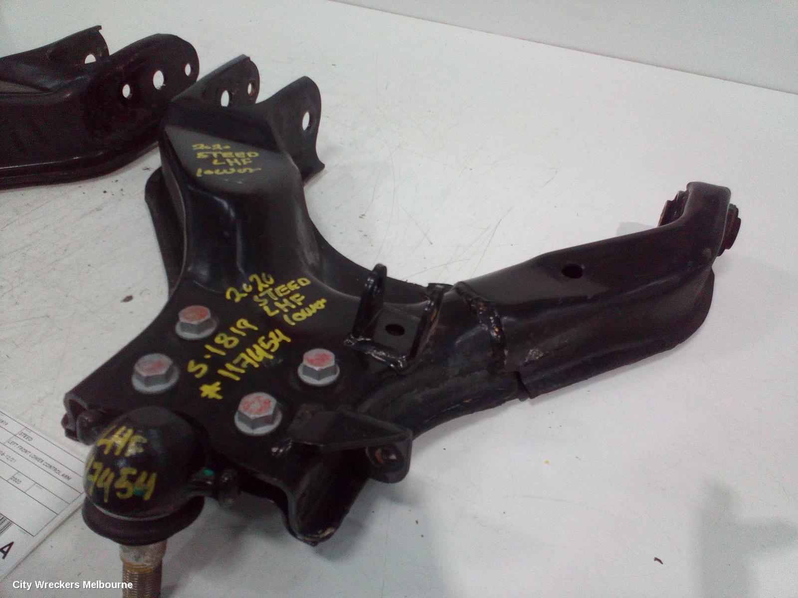 GREAT WALL STEED LEFT FRONT LOWER CONTROL ARM, NBP, DUAL CAB, 07/2016 - 12/2021 - Image 3