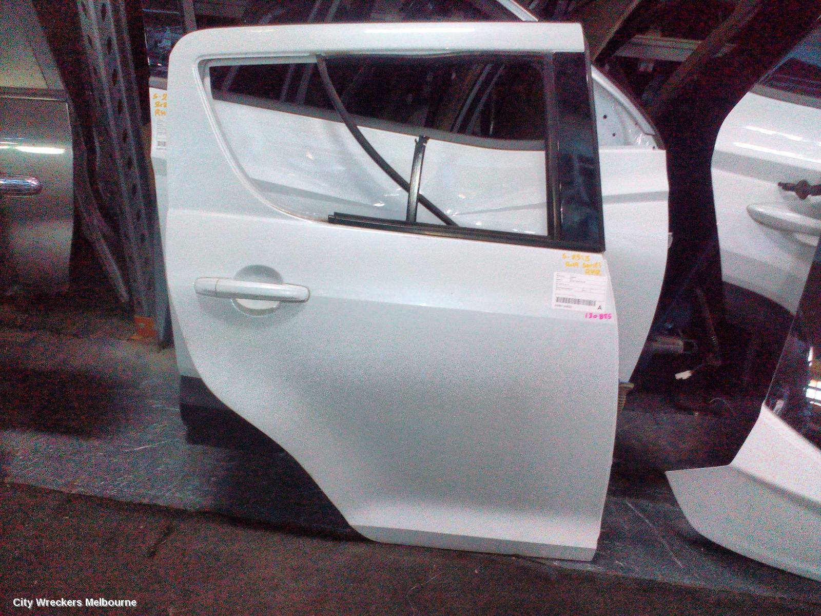 SUZUKI SWIFT RIGHT REAR DOOR, FZ, 08/2010 - 03/2017 - Image 1