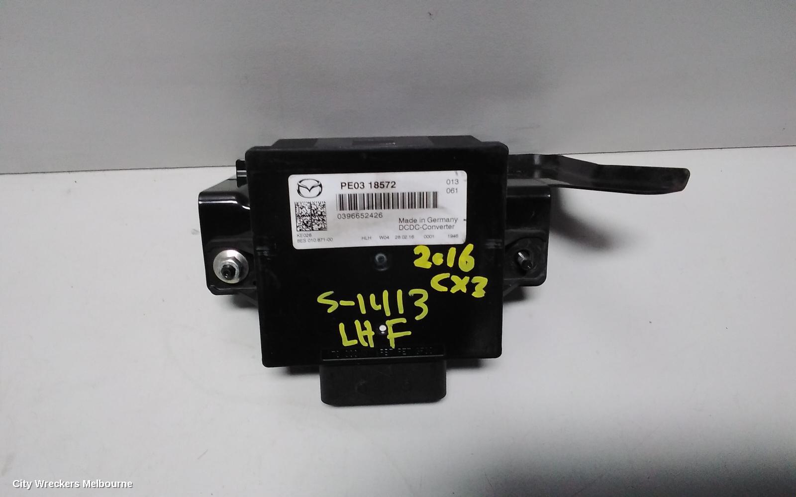 MAZDA CX3, DK, 03/2015 ONWARDS, DC CONVERTER MODULE: 70335 - Image 2