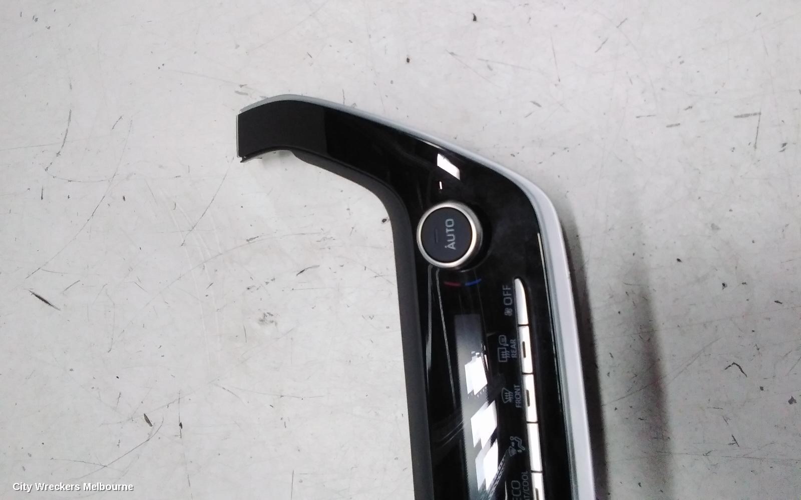 TOYOTA COROLLA HEATER/AC CONTROLS, E210, SINGLE ZONE CLIMATE CONTROL TYPE, 07/2018 ONWARDS - Image 2