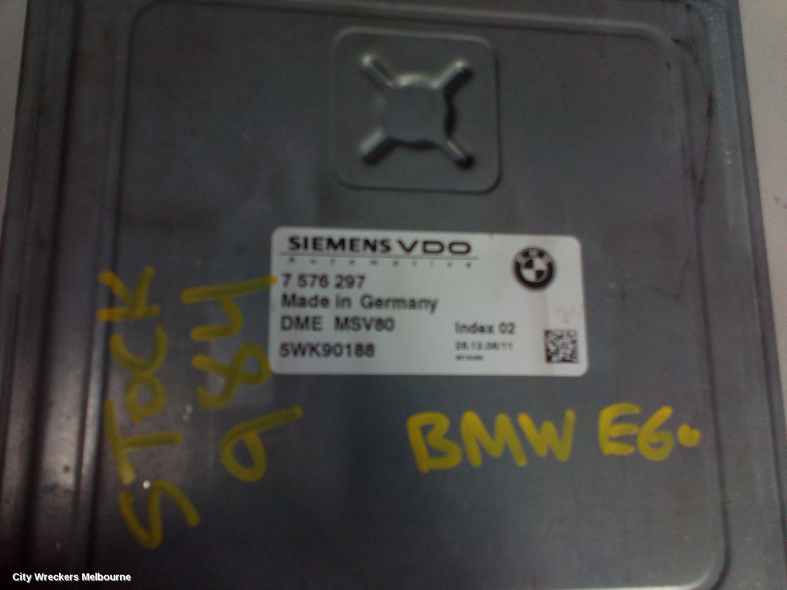 BMW 5 SERIES ECU, ENGINE ECU, 3.0, DIESEL, M57/T2, ECU ONLY, E60, 12/2005 - 04/2010 - Image 2