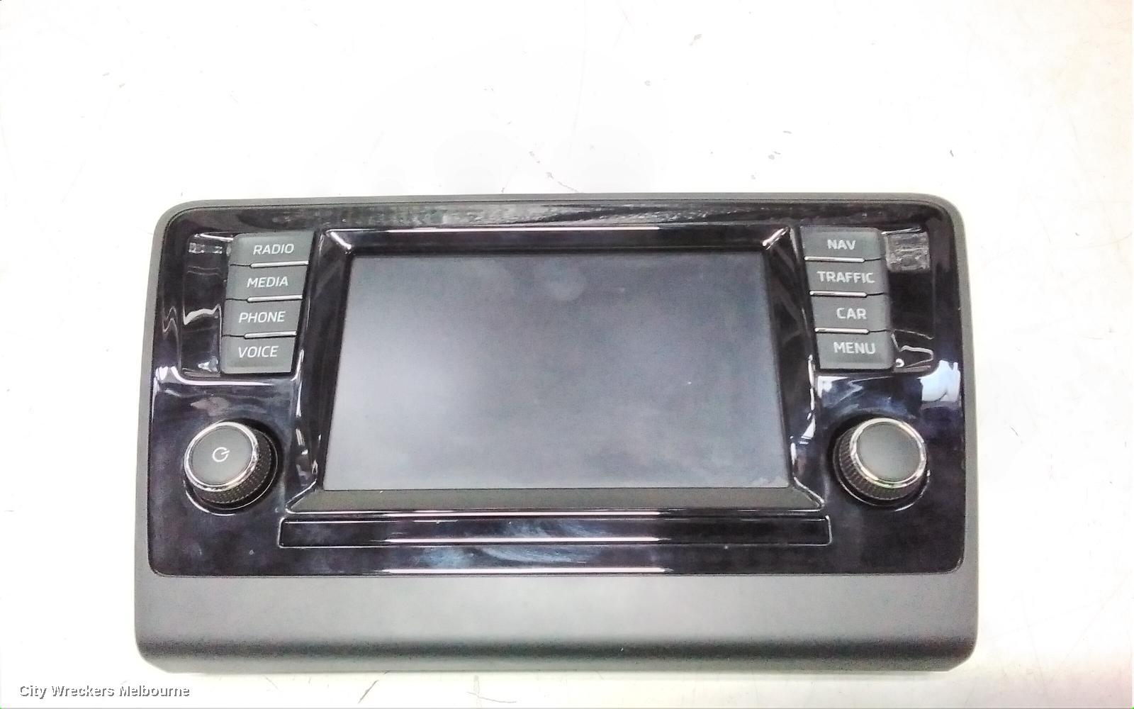 SKODA RAPID RADIO/CD/DVD/SAT/TV, DISPLAY/HEAD UNIT, SAT NAV TYPE, NH, 03/2017 - 12/2020 - Image 2