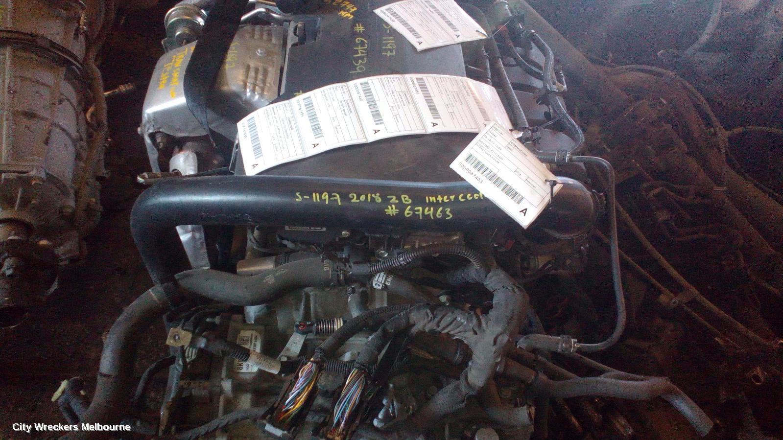HOLDEN COMMODORE, ZB, 10/2017 - 12/2020, INTERCOOLER HOUSE: 67463 - Image 1