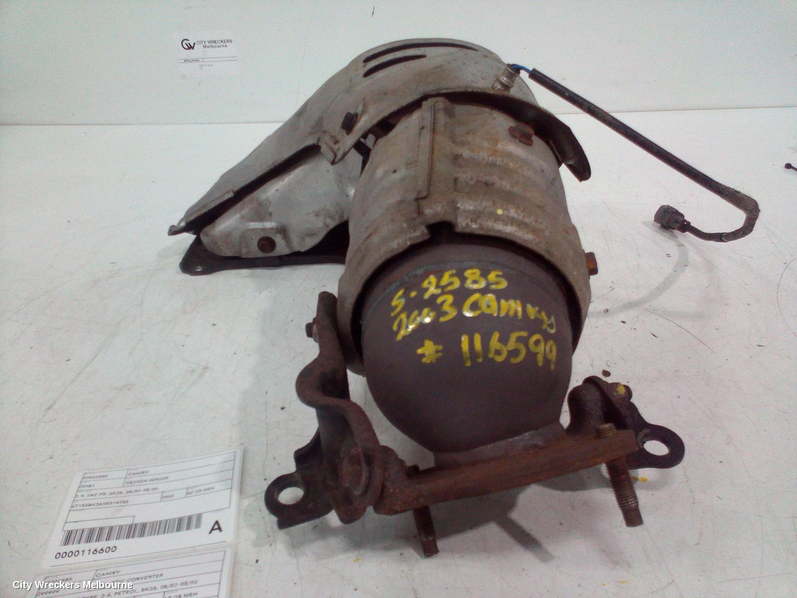 TOYOTA CAMRY CATALYTIC CONVERTER, MANIFOLD-CAT TYPE, 2.4, PETROL, SK36, 08/2002 - 05/2006 - Image 1