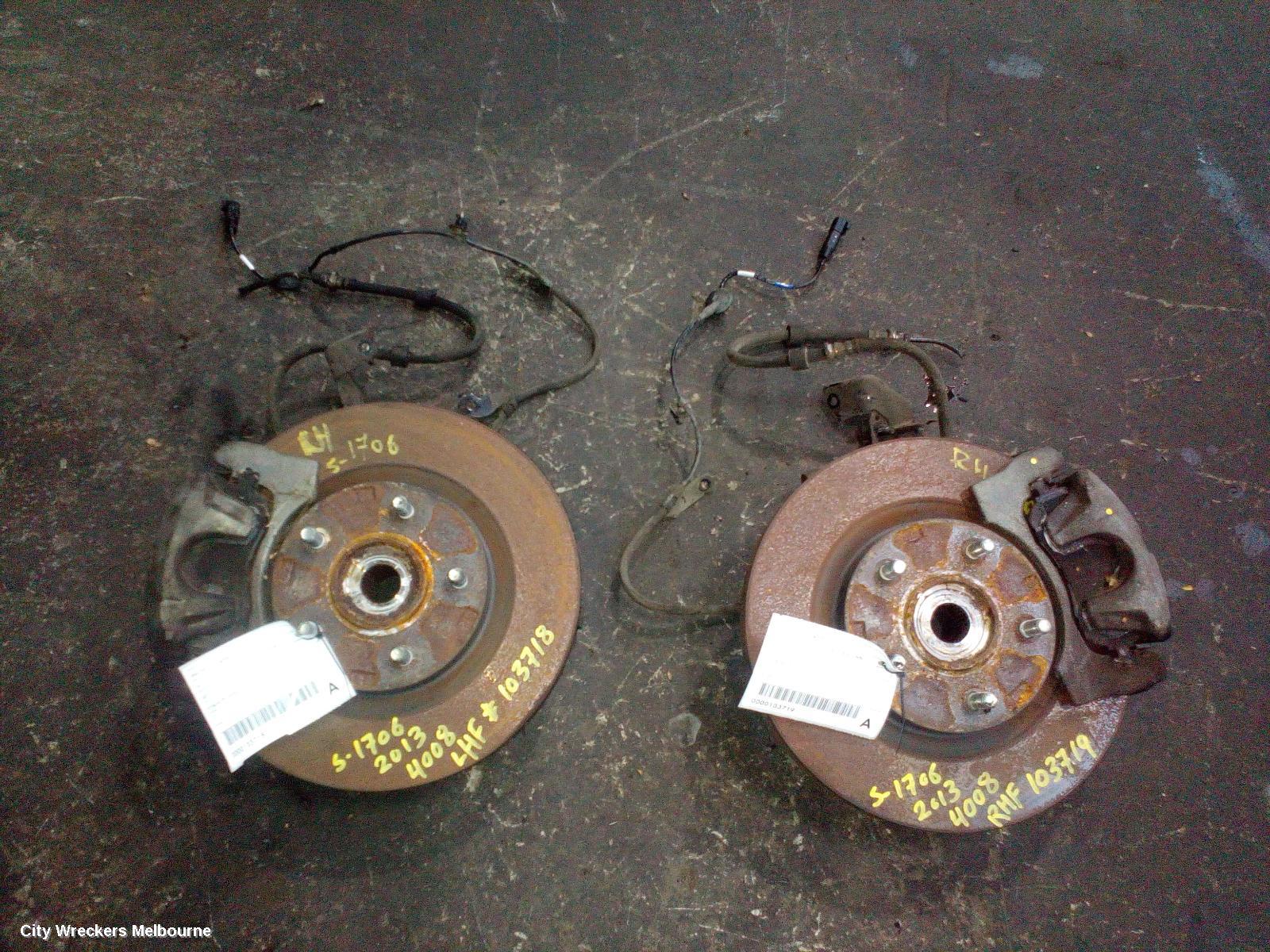 PEUGEOT 4008 RIGHT FRONT HUB ASSEMBLY, 05/2012 - 12/2017 - Image 3