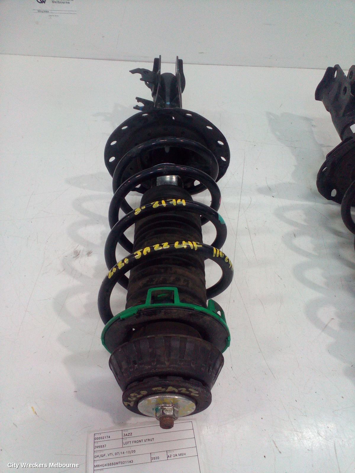 HONDA JAZZ LEFT FRONT STRUT, GK/GF, VTI, 07/2014 - 12/2020 - Image 2