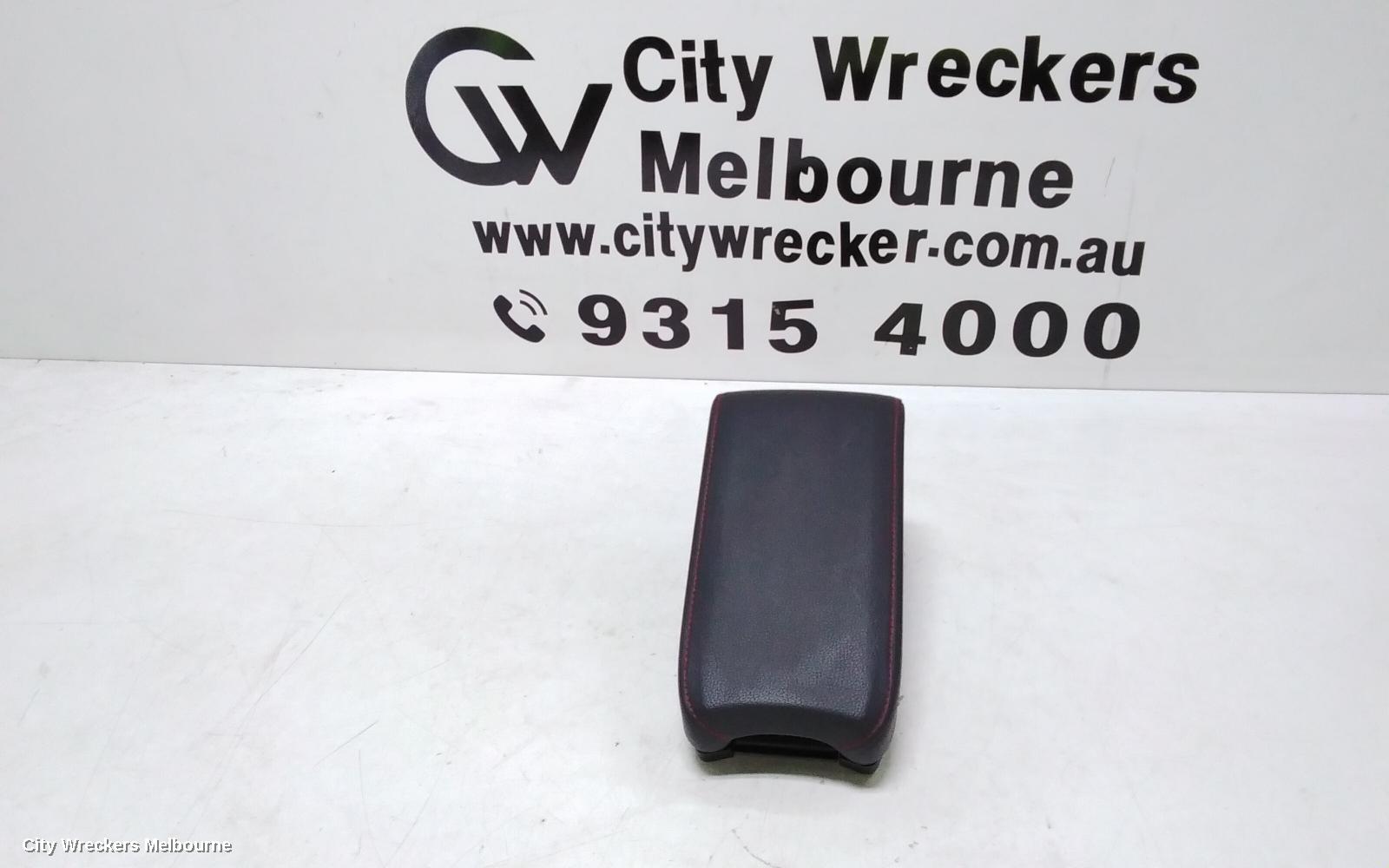 HONDA CIVIC CONSOLE, 10TH GEN, CONSOLE LID ONLY, LEATHER, NON RED STITCHING, 05/2016 - 08/2021 - Image 1