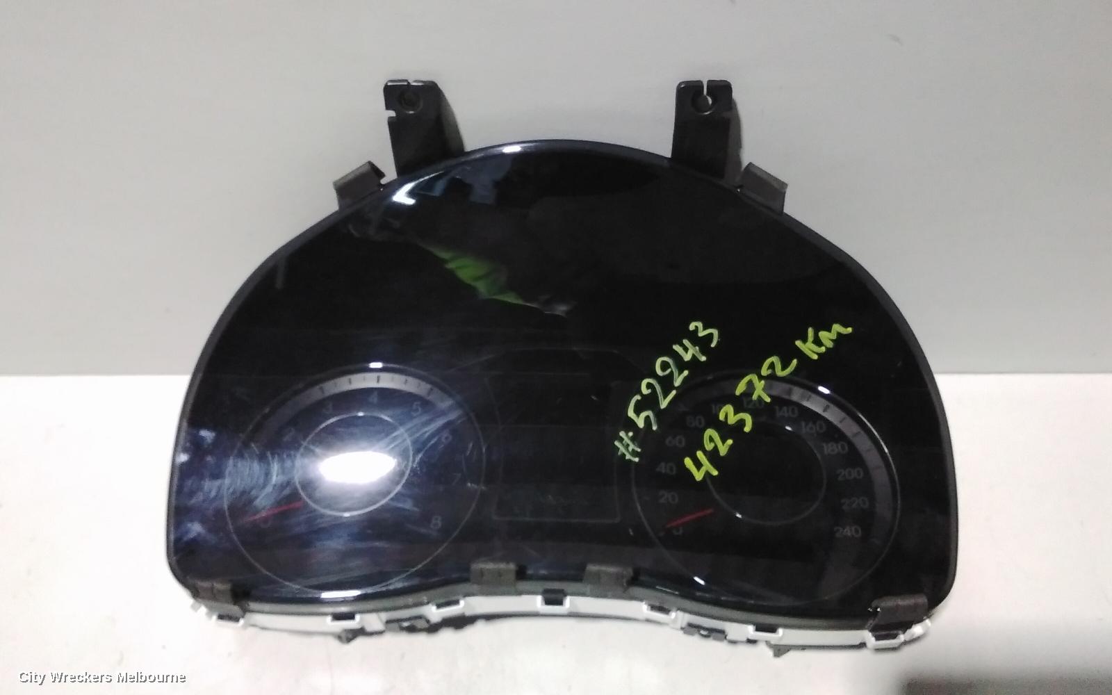 HYUNDAI I40 INSTRUMENT CLUSTER, PETROL, AUTO T/M, VF, 09/2011 ONWARDS - Image 2