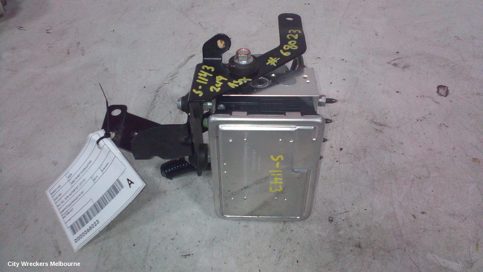 MITSUBISHI ASX ABS PUMP/MODULATOR, XA-XC, P/N 4670B707, 07/2010 ONWARDS - Image 3