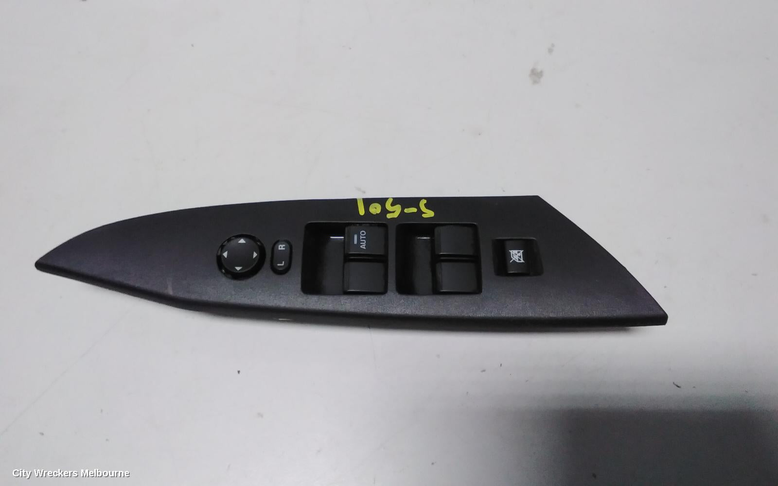 MAZDA 3 PWR DR WIND SWITCH, RH FRONT (MASTER SWITCH), BL, 04/2009 - 10/2013 - Image 2