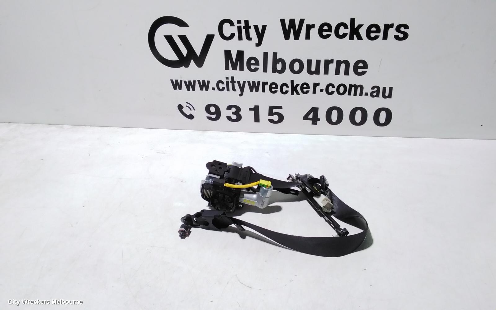 HYUNDAI I30 SEATBELT/STALK, RH FRONT, SEAT BELT ONLY, BLACK, PD, HATCH (S.KOREA VIN KMHH), 03/2017 ONWARDS - Image 1