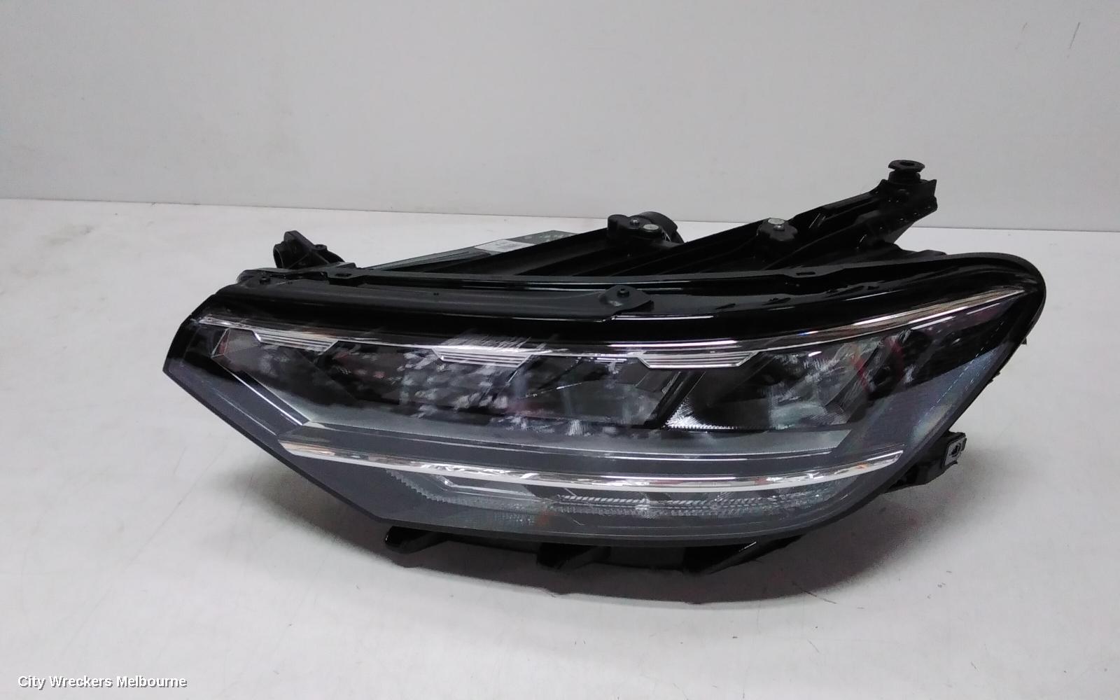 VOLKSWAGEN PASSAT LEFT HEADLAMP, B8/MK7, LED TYPE, 11/2019 ONWARDS - Image 1