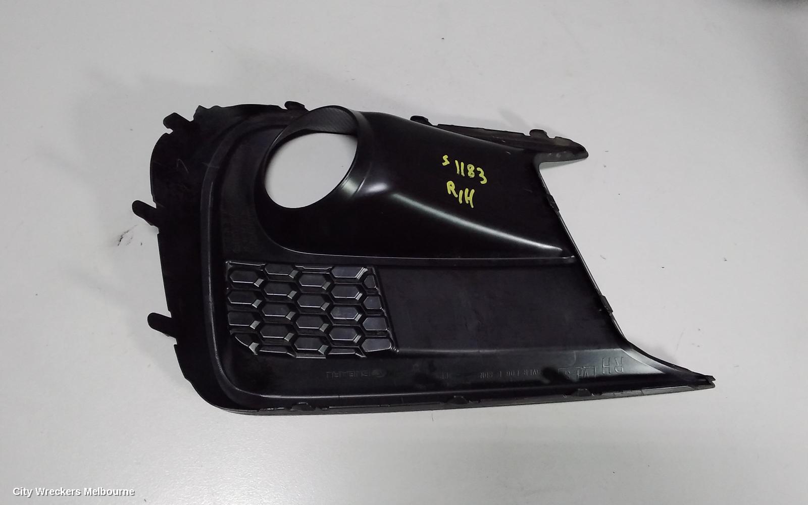 SUBARU WRX, V1, 03/2014 - 10/2021, RIGHT FOG LAMP COVER ONLY: 59679 - Image 2