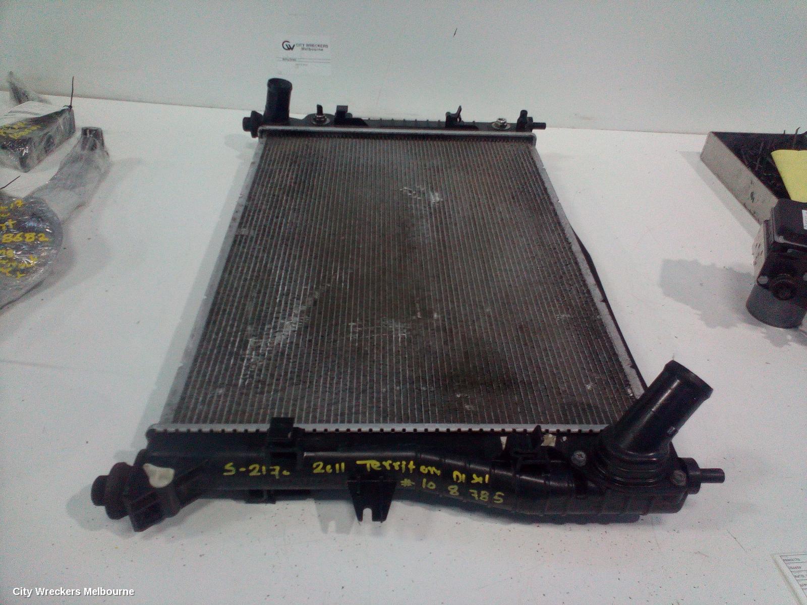 FORD TERRITORY RADIATOR, AUTO, 2.7, DIESEL, SZ MKI-MKII, 04/2011 - 12/2016 - Image 2