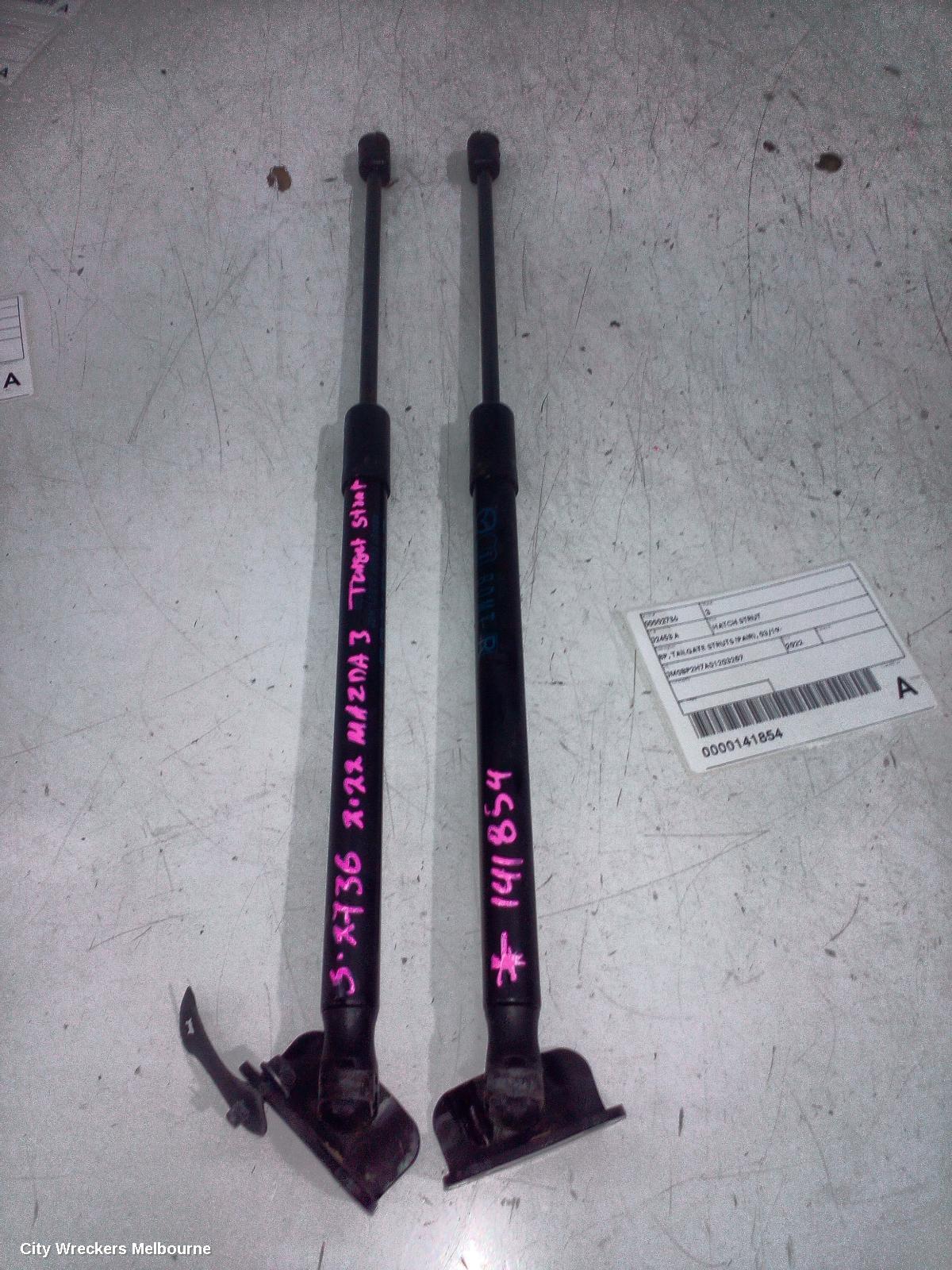 MAZDA 3 HATCH STRUT, BP, TAILGATE STRUTS (PAIR), 03/2019 ONWARDS - Image 1