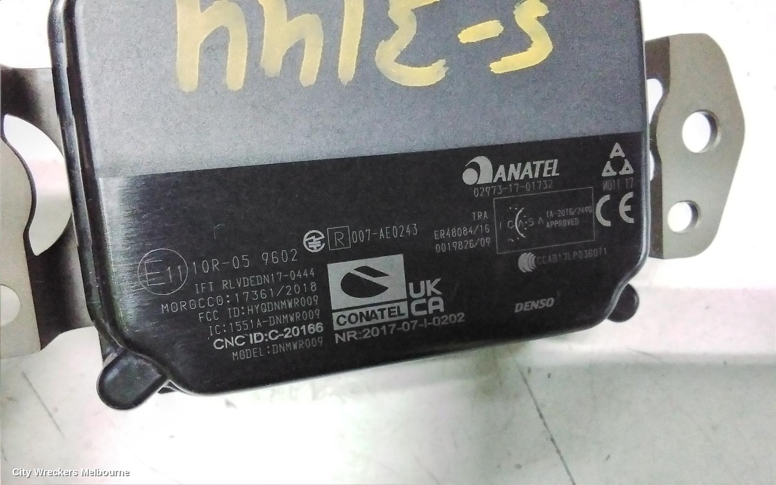 TOYOTA KLUGER REVERSE CAMERA, FRONT RADAR SENSOR (GRILLE MOUNTED), GSU70/GSU75, 03/2021 ONWARDS - Image 2