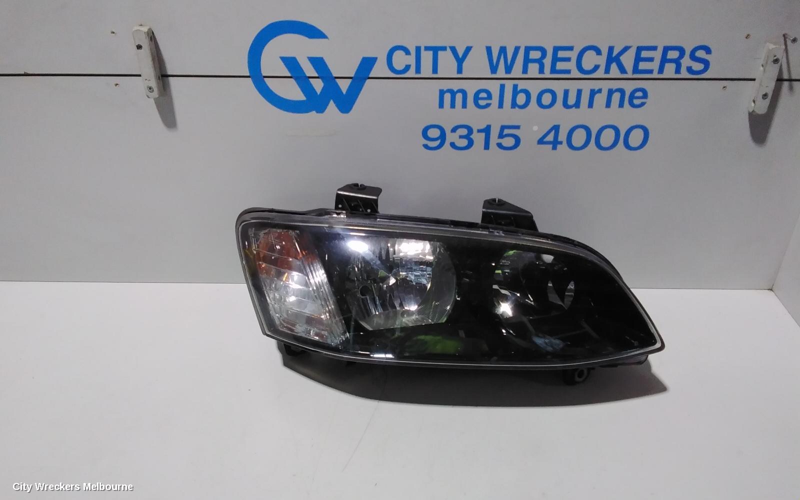 HOLDEN COMMODORE RIGHT HEADLAMP, VE SII, SS/SV6/OMEGA, BLACK INSERT TYPE, 09/2010 - 04/2013 - Image 1