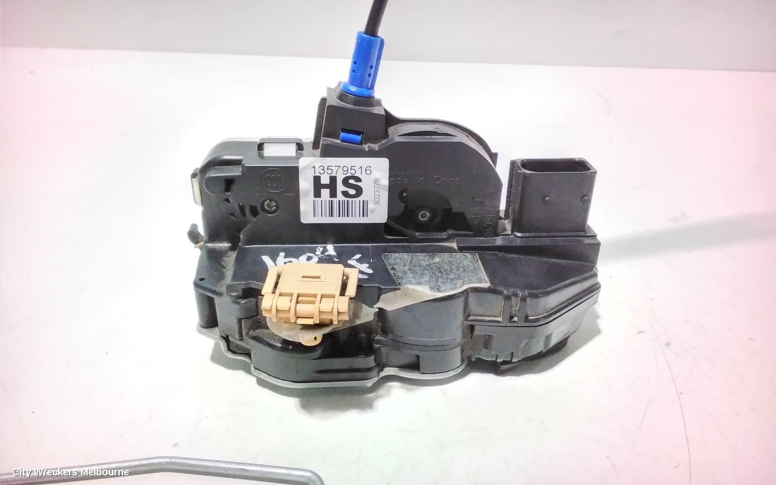 HOLDEN COMMODORE DOOR/BOOT/GATE LOCK, LEFT FRONT DOOR LOCK, VF, 05/2013 - 12/2017 - Image 2