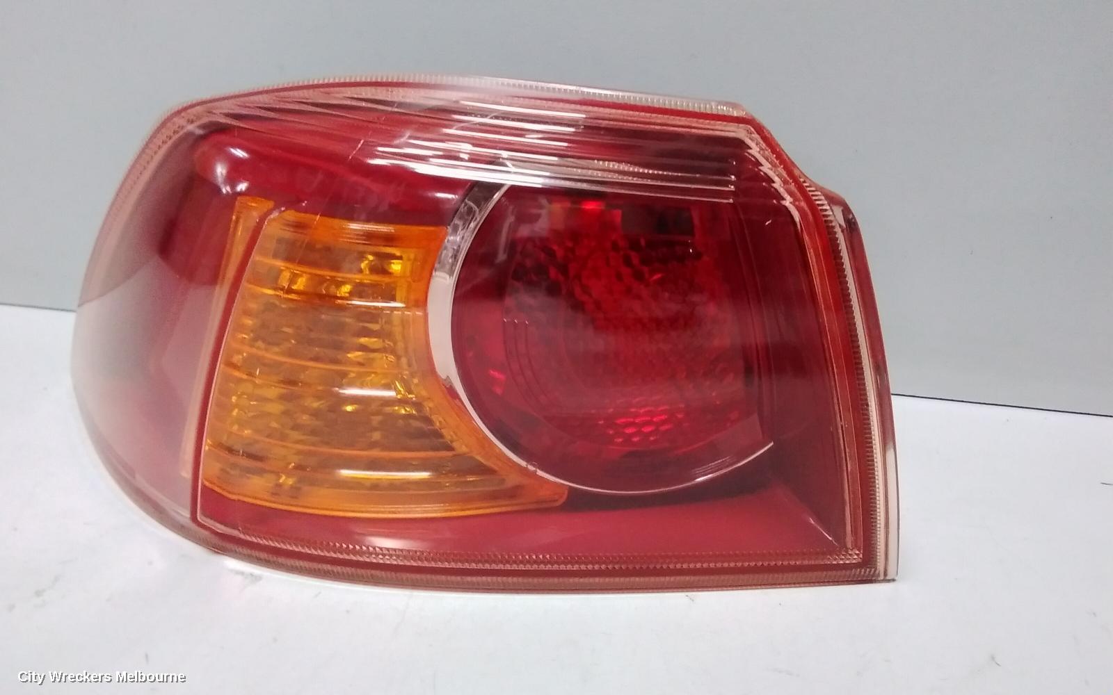 MITSUBISHI LANCER LEFT TAILLIGHT, CJ, SEDAN, RED INSERT TYPE, 07/2007 - 07/2009 - Image 2