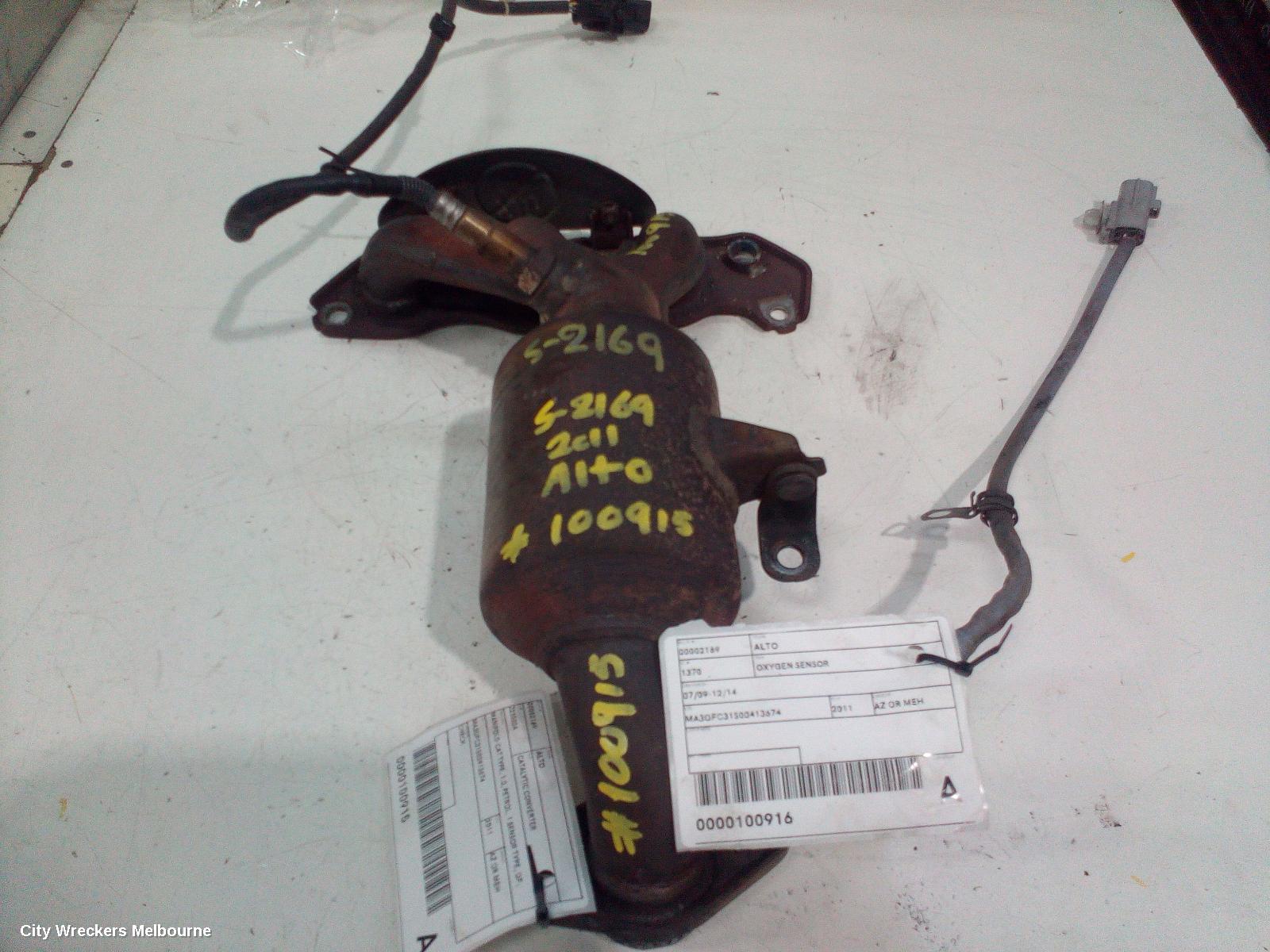 SUZUKI ALTO CATALYTIC CONVERTER, MANIFOLD-CAT TYPE, 1.0, PETROL, 1 SENSOR TYPE, GF, 07/2009 - 12/2014 - Image 3