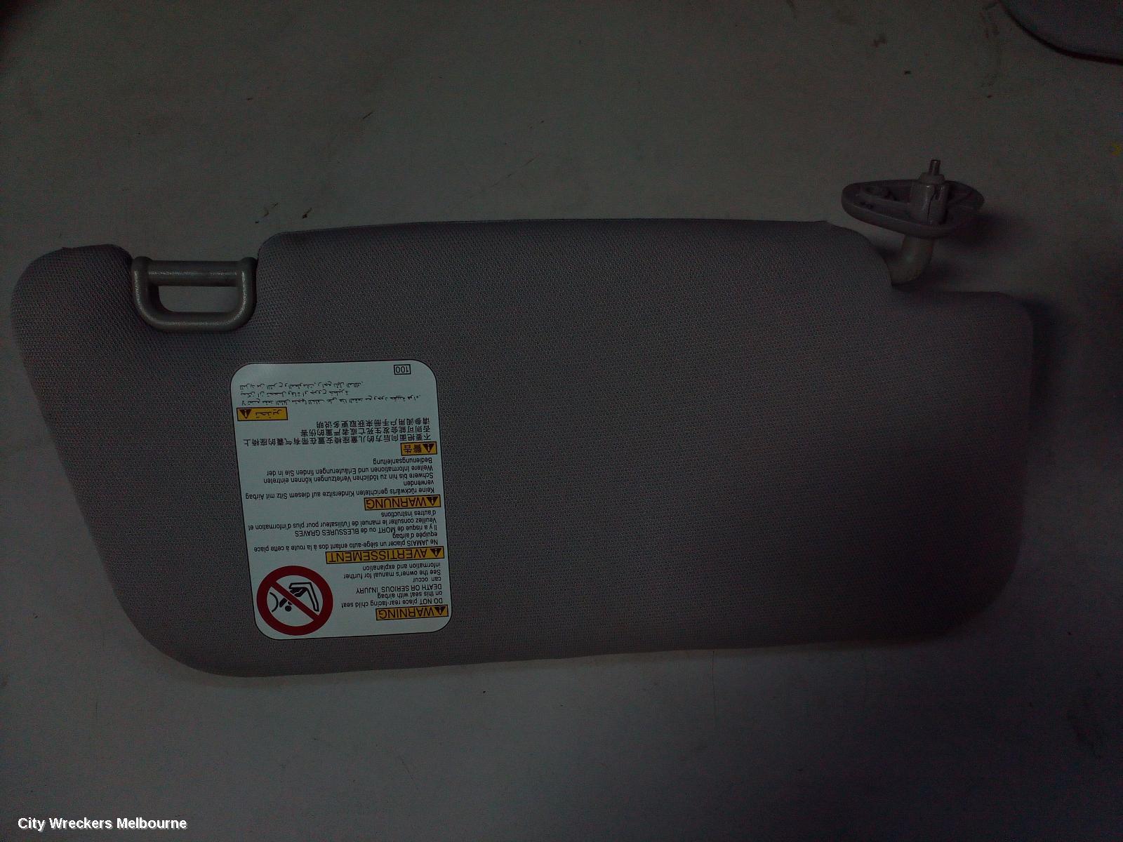 SUBARU FORESTER SUNVISOR, LH SIDE, 06/2005 - 02/2008 - Image 3
