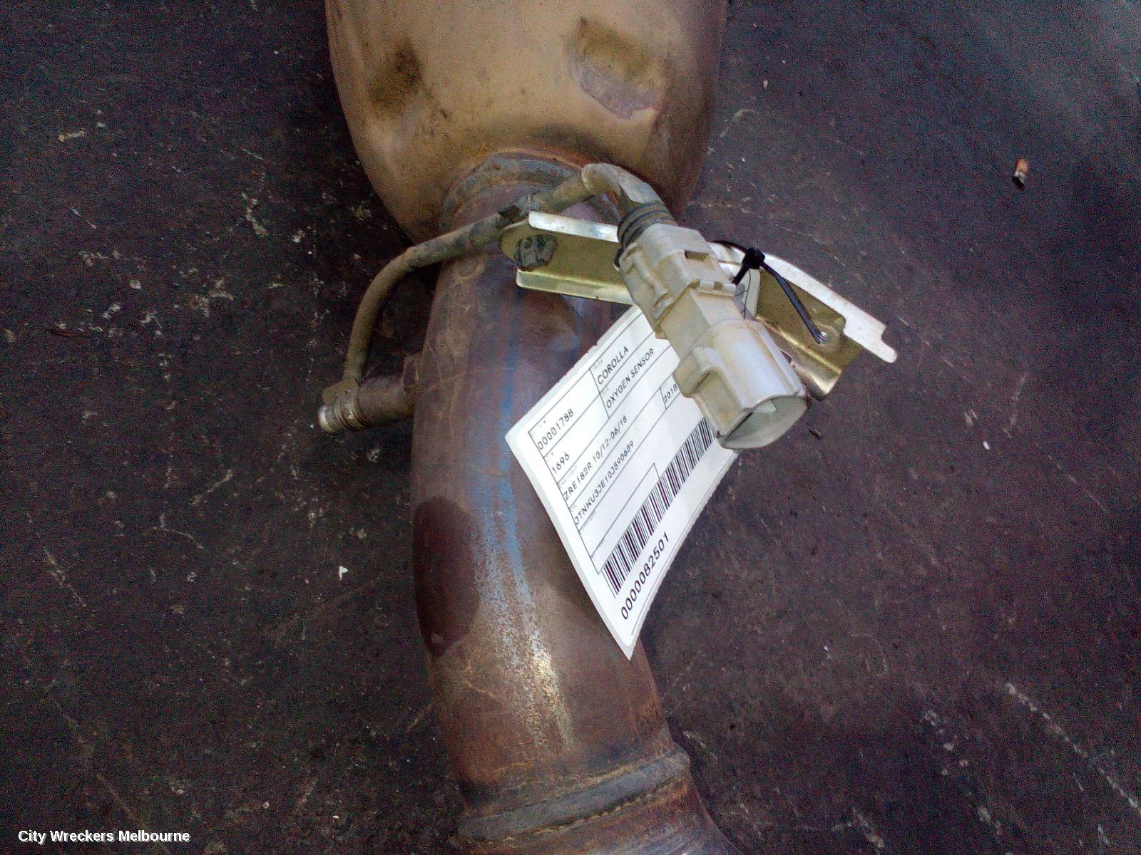 TOYOTA COROLLA OXYGEN SENSOR, ZRE182R 10/2012 - 06/2018 - Image 1