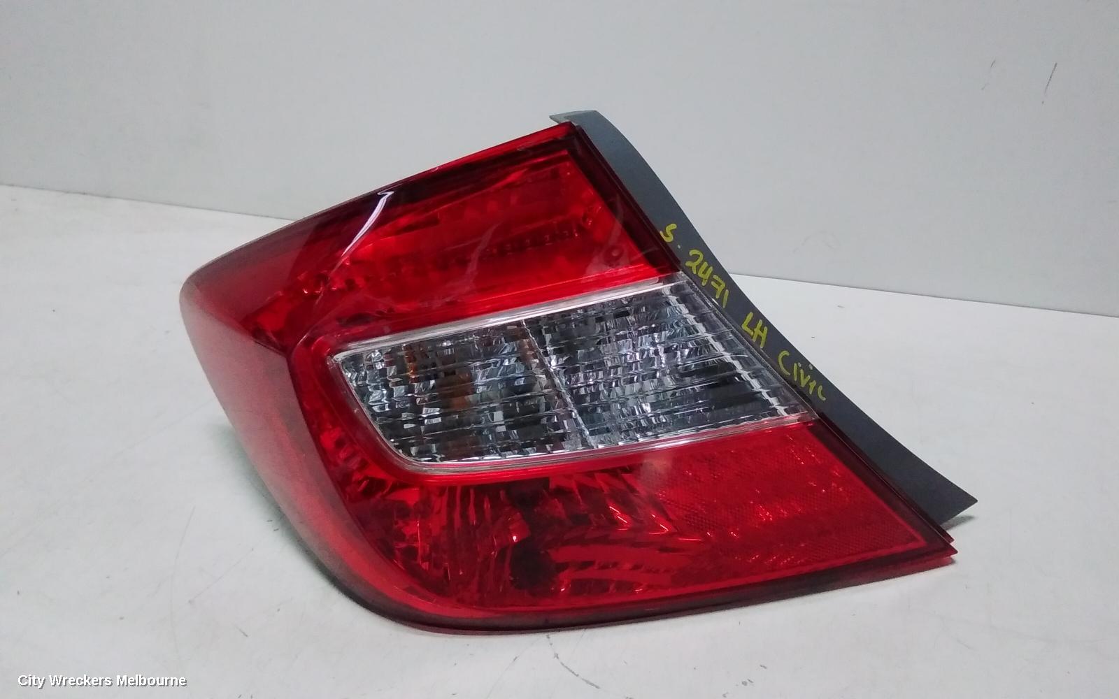 HONDA CIVIC LEFT TAILLIGHT, 9TH GEN, SEDAN (VIN JHMFB/MRHFB), NON HYBRID, 02/2012 - 04/2016 - Image 3