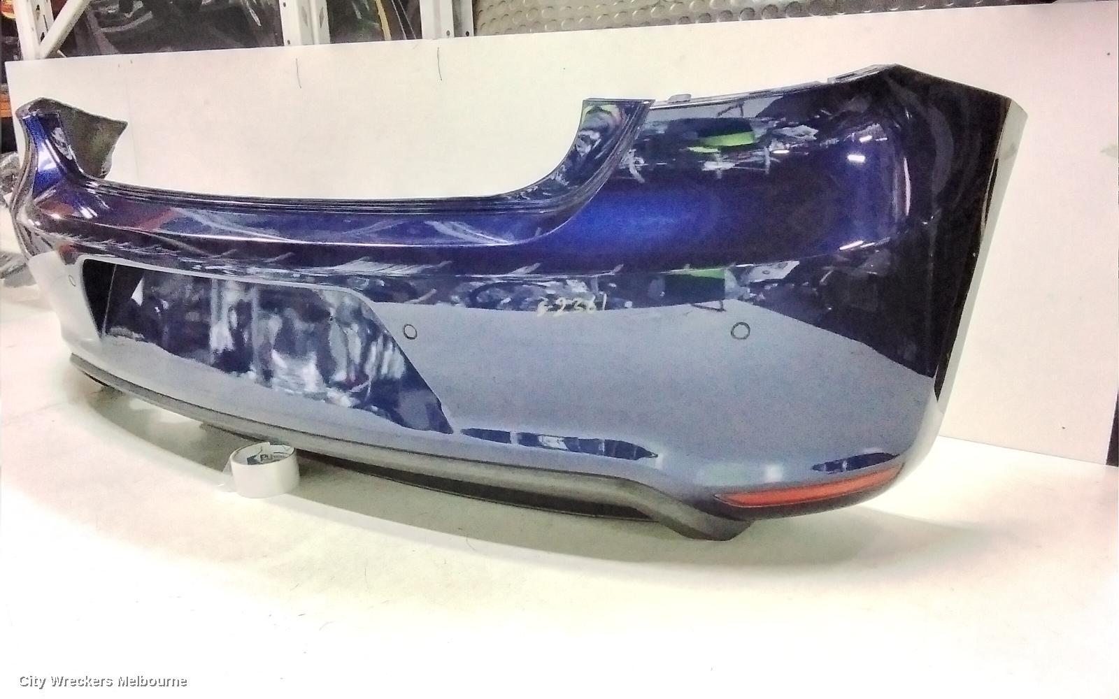 VOLKSWAGEN POLO REAR BUMPER, 6R, GTI, W/ PARK SENSOR TYPE, 05/2010 - 05/2014 - Image 2